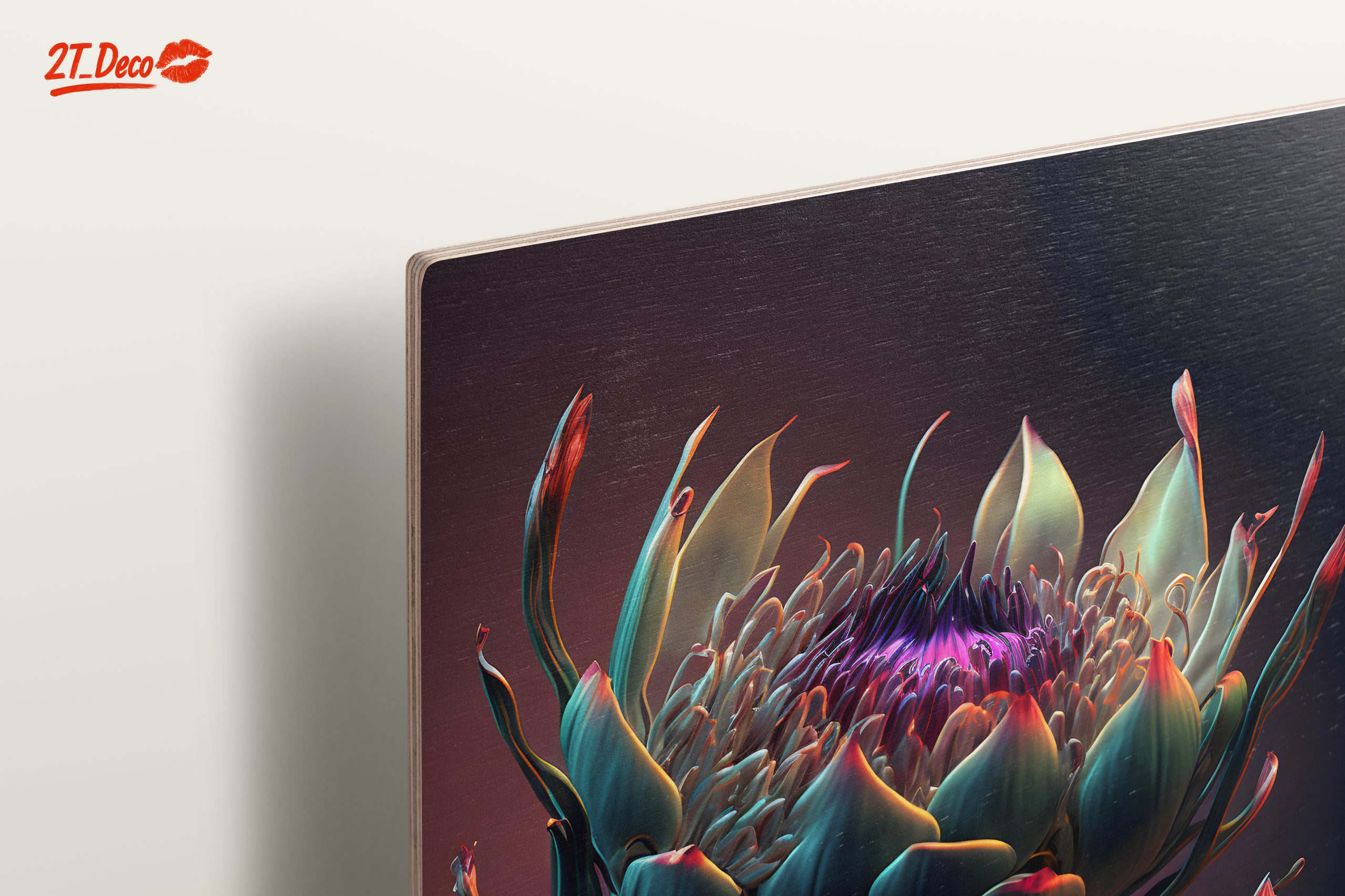 Intricate Botanical Artwork Featuring a Unique Flower - Image 15