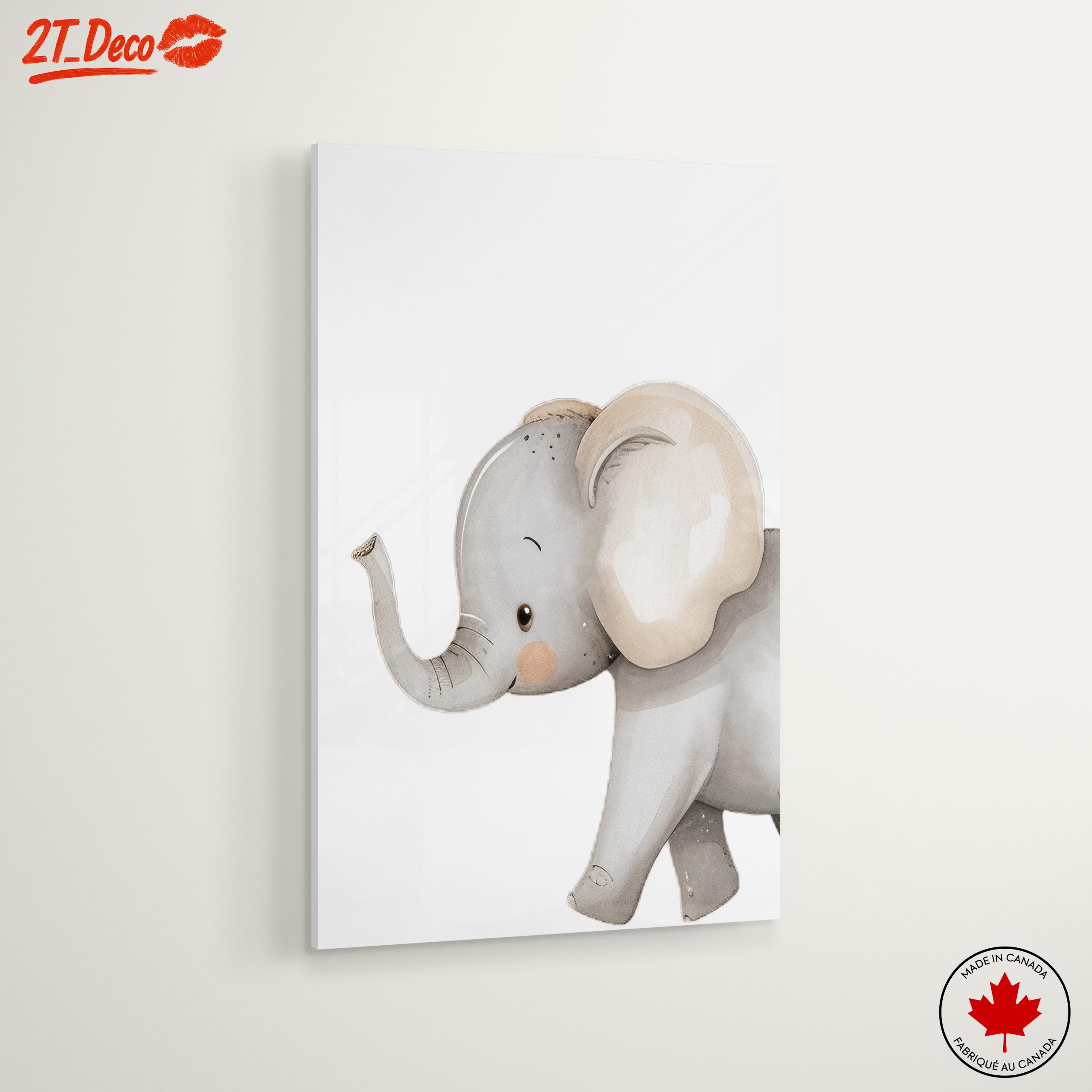 Adorable Elephant Illustration for Kids - Image 6