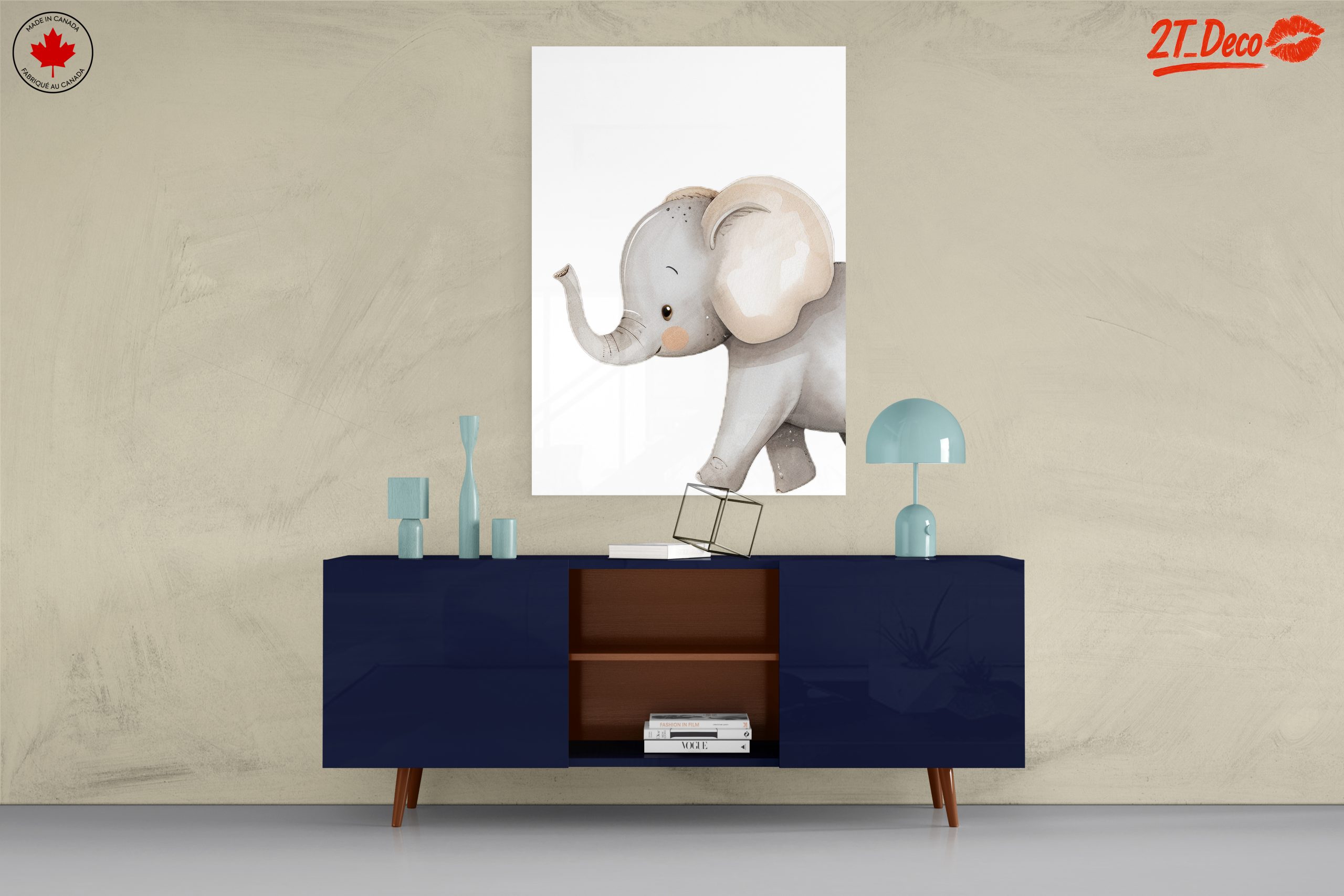 Adorable Elephant Illustration for Kids - Image 8