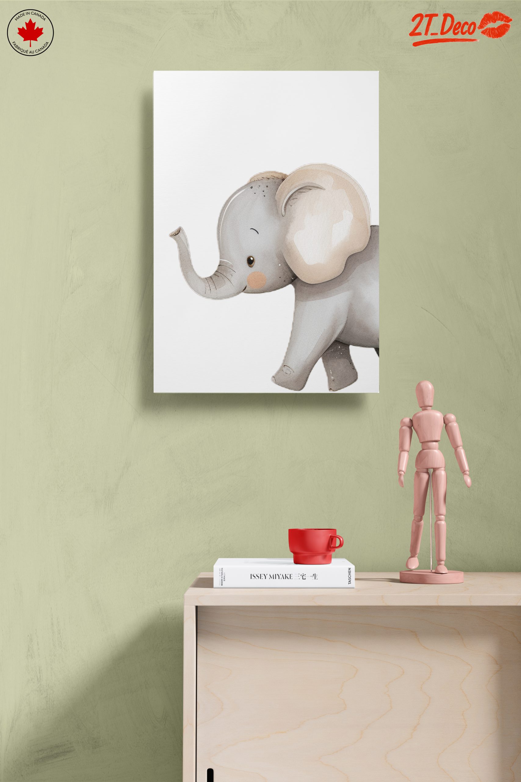 Adorable Elephant Illustration for Kids - Image 14
