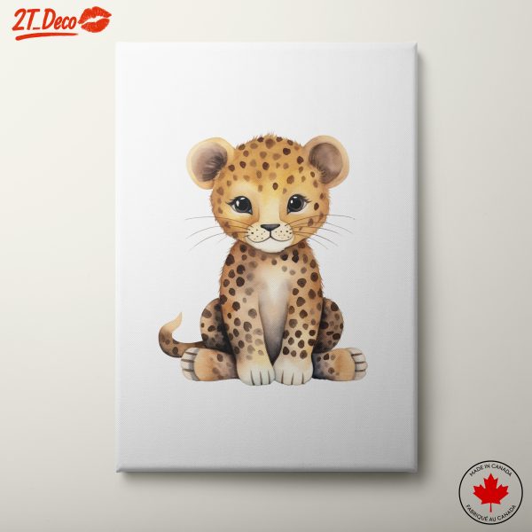 Adorable Leopard Cub Artwork