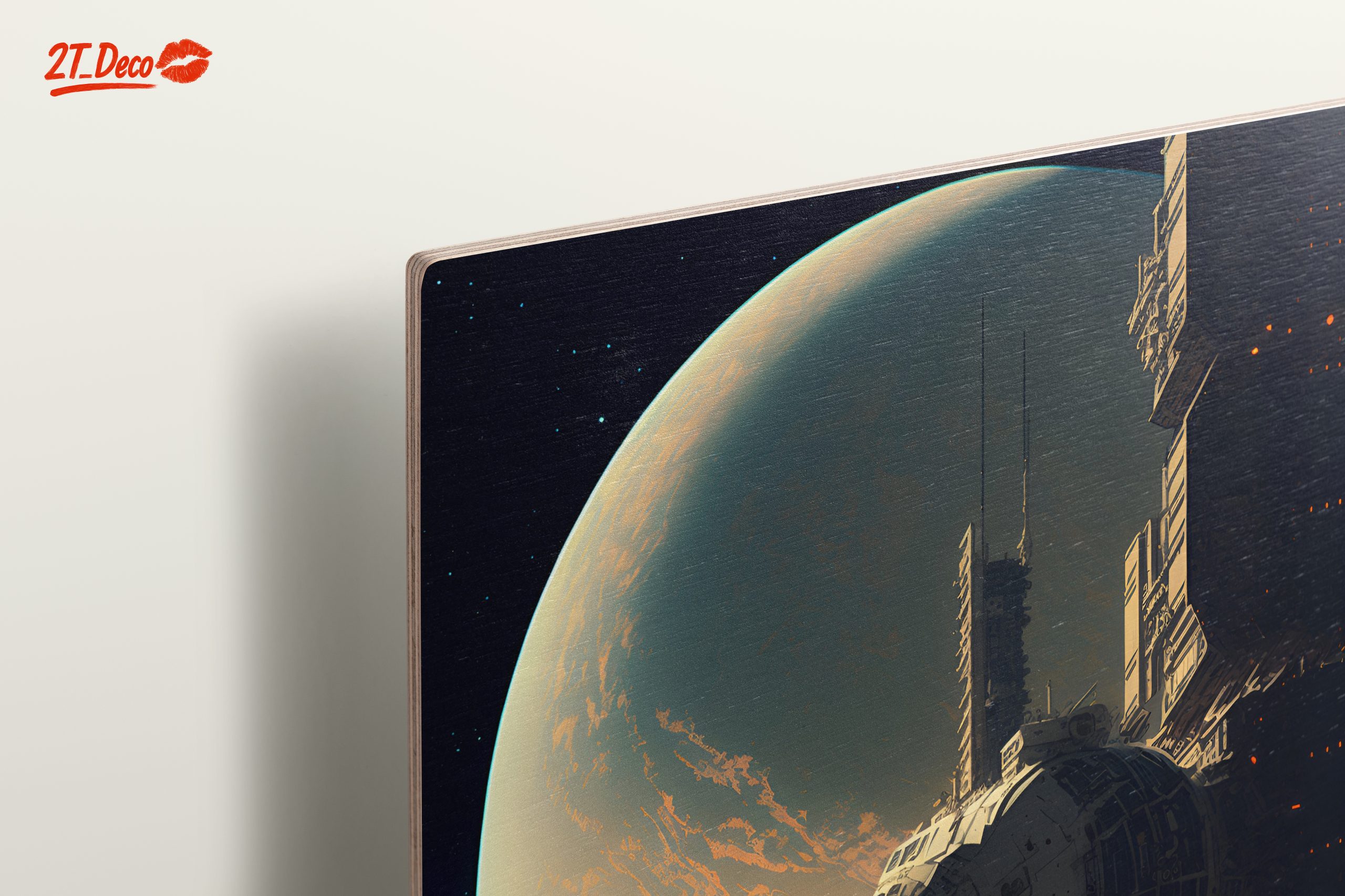 Futuristic Space Landscape with Celestial Bodies - Image 15