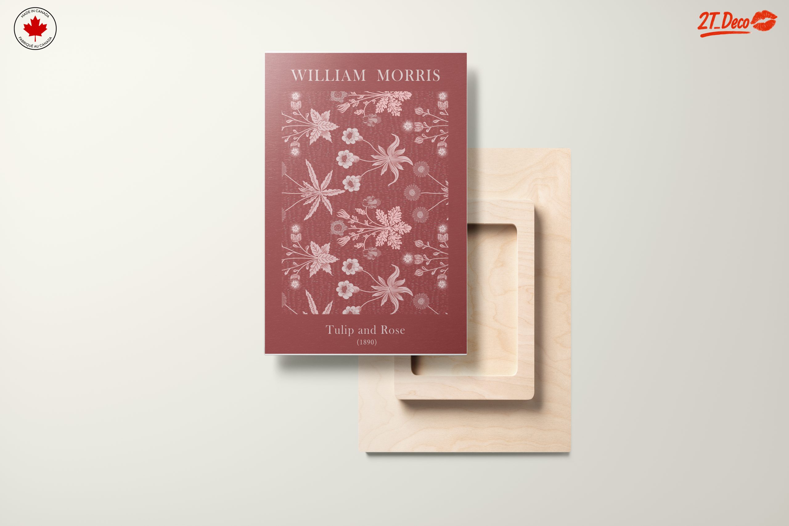 William Morris Tulip and Rose Art 2 - Image 11