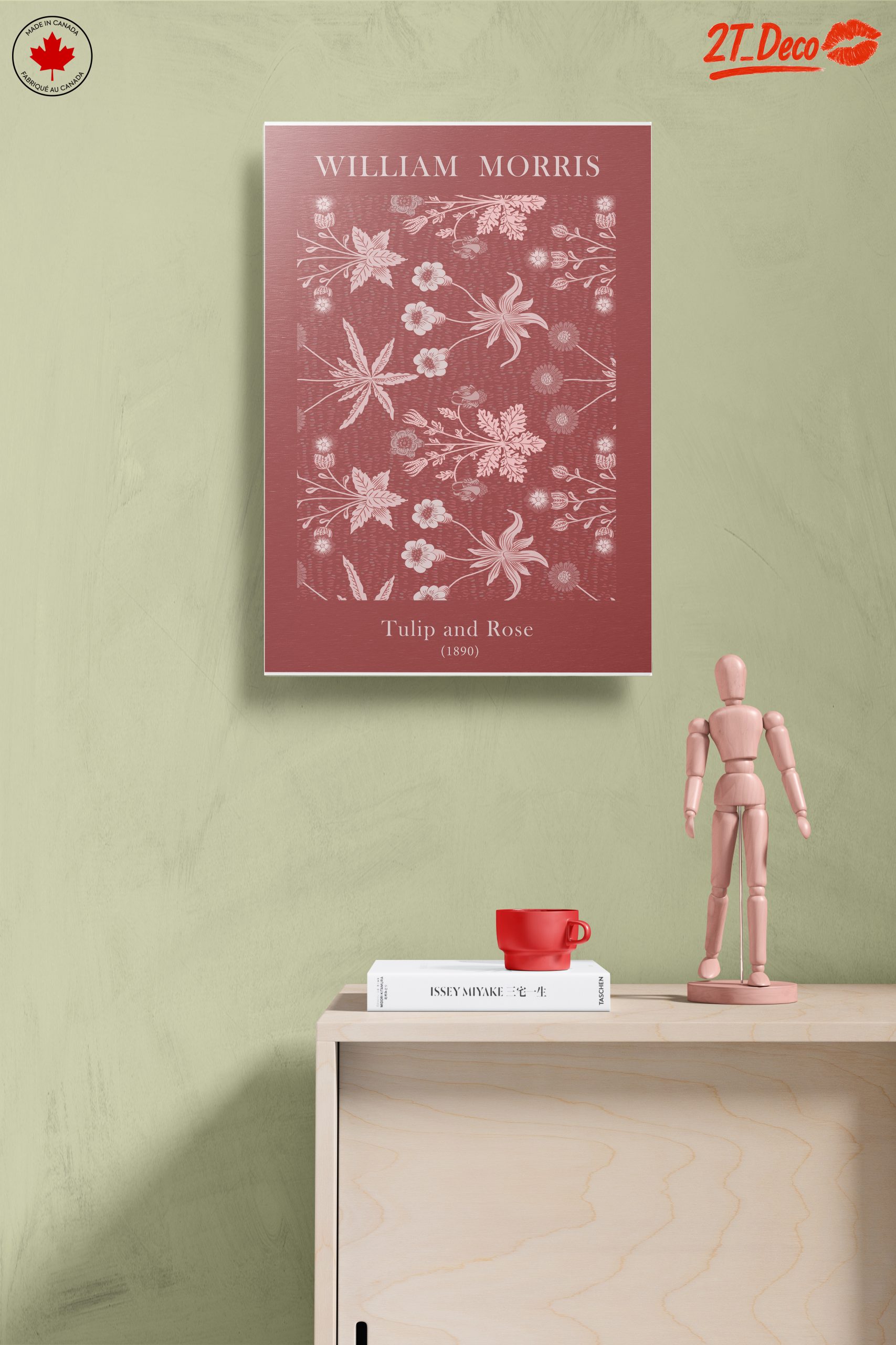 William Morris Tulip and Rose Art 2 - Image 14