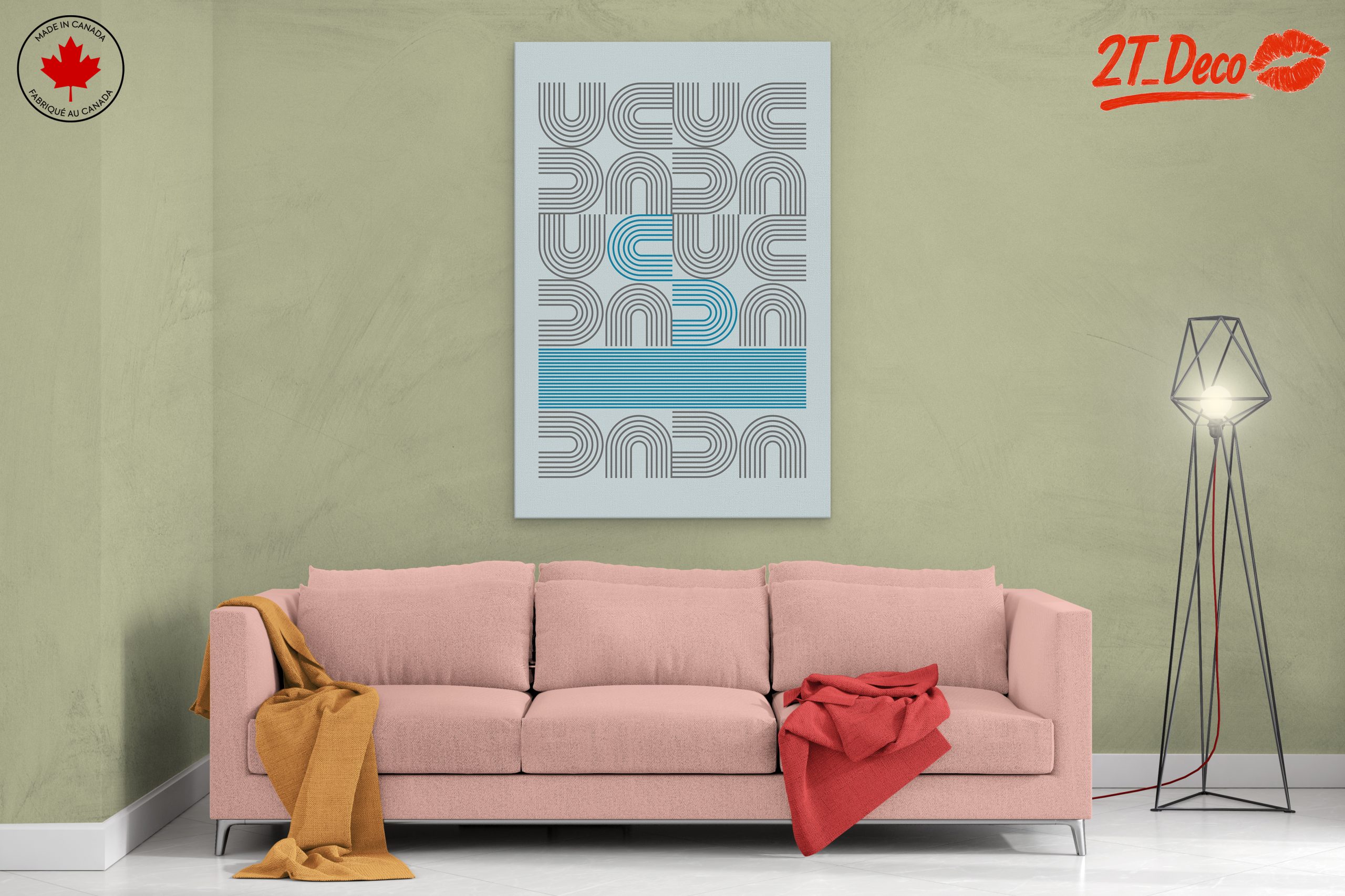 Modern Abstract Line Art - Image 2