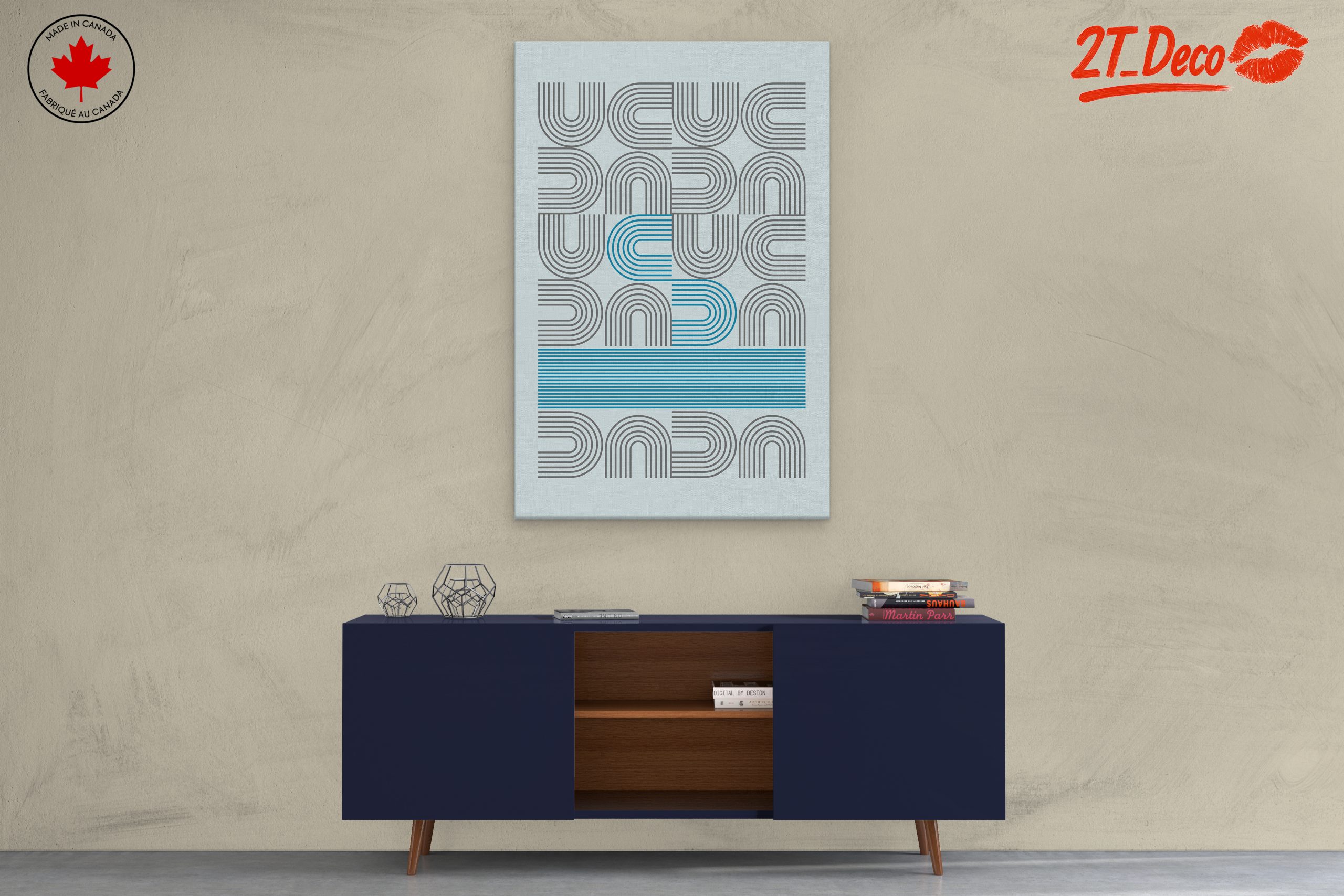 Modern Abstract Line Art - Image 3