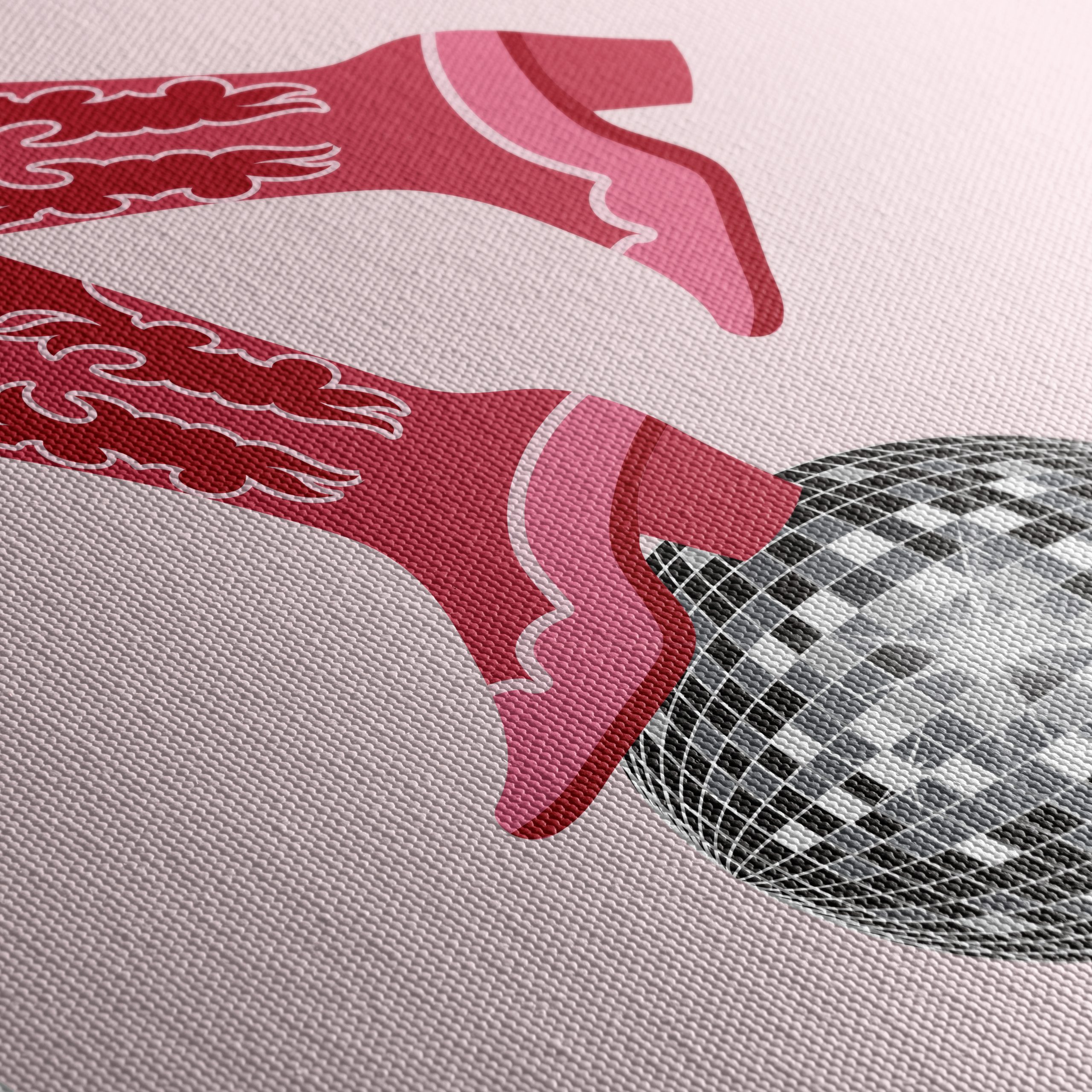 Stylish Boots on a Disco Ball - Image 5
