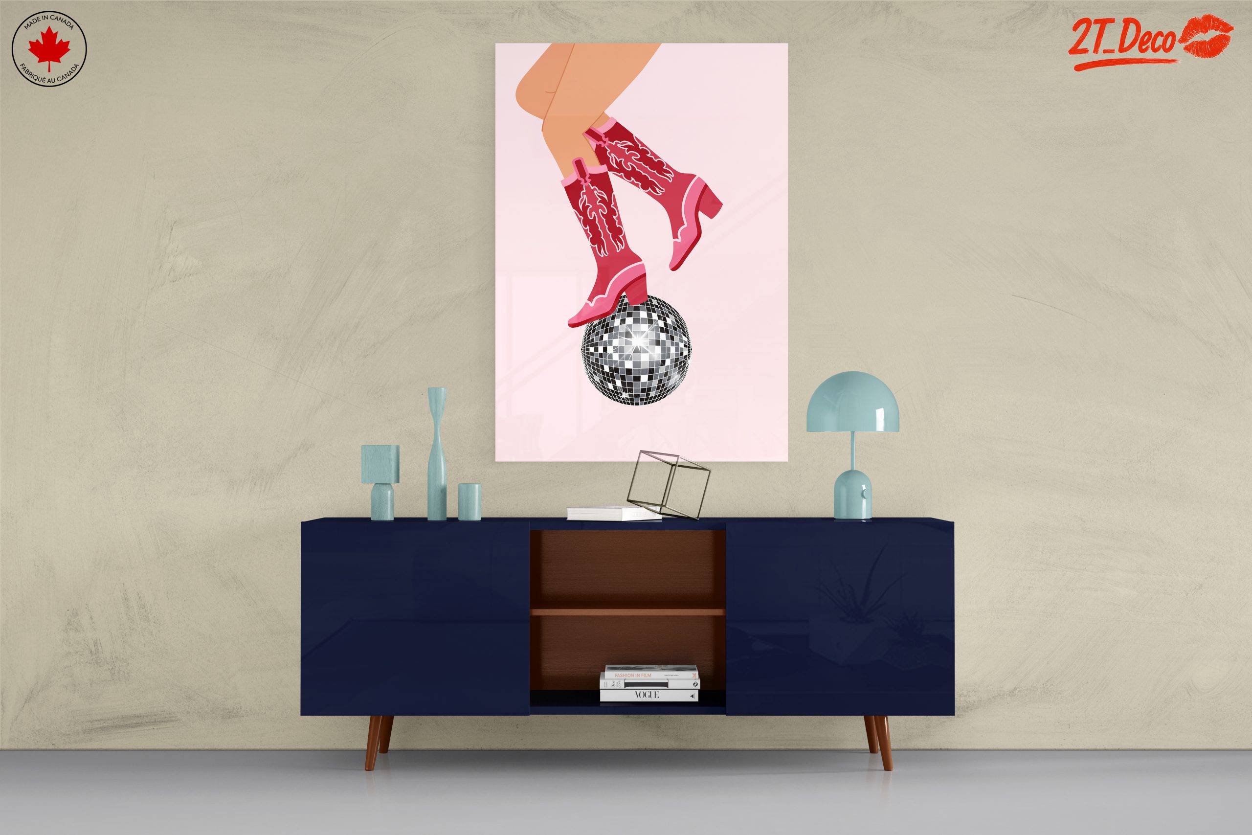 Stylish Boots on a Disco Ball - Image 8