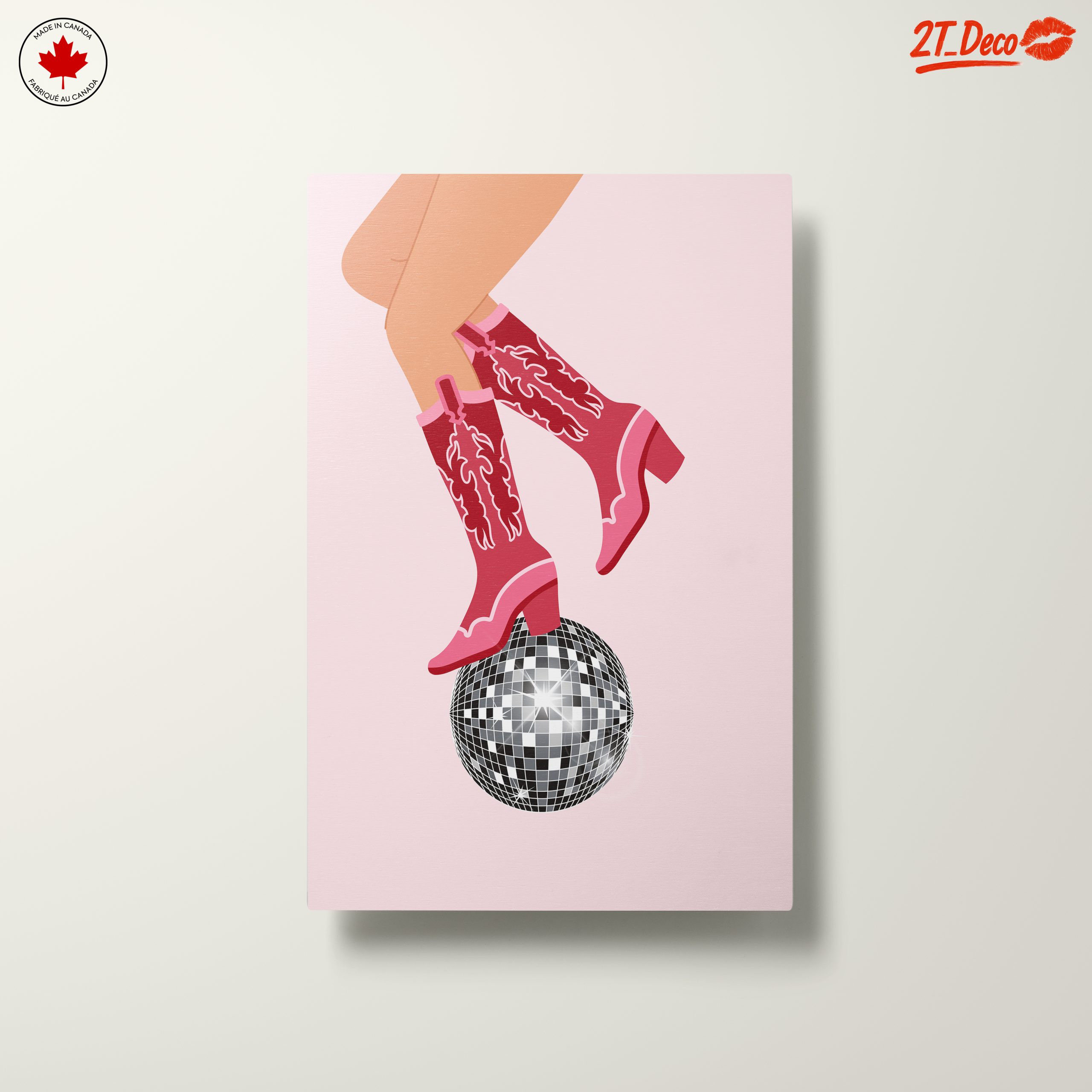 Stylish Boots on a Disco Ball - Image 10