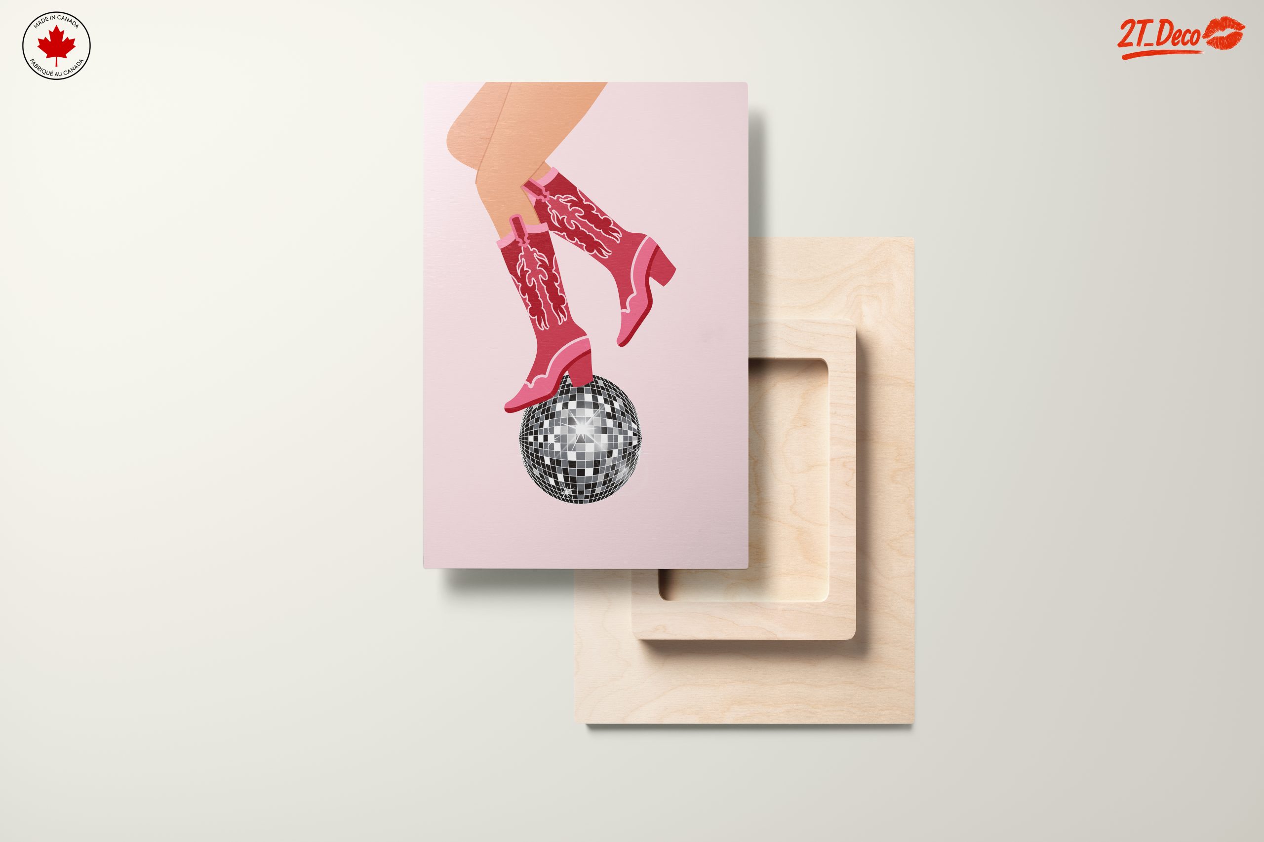 Stylish Boots on a Disco Ball - Image 11