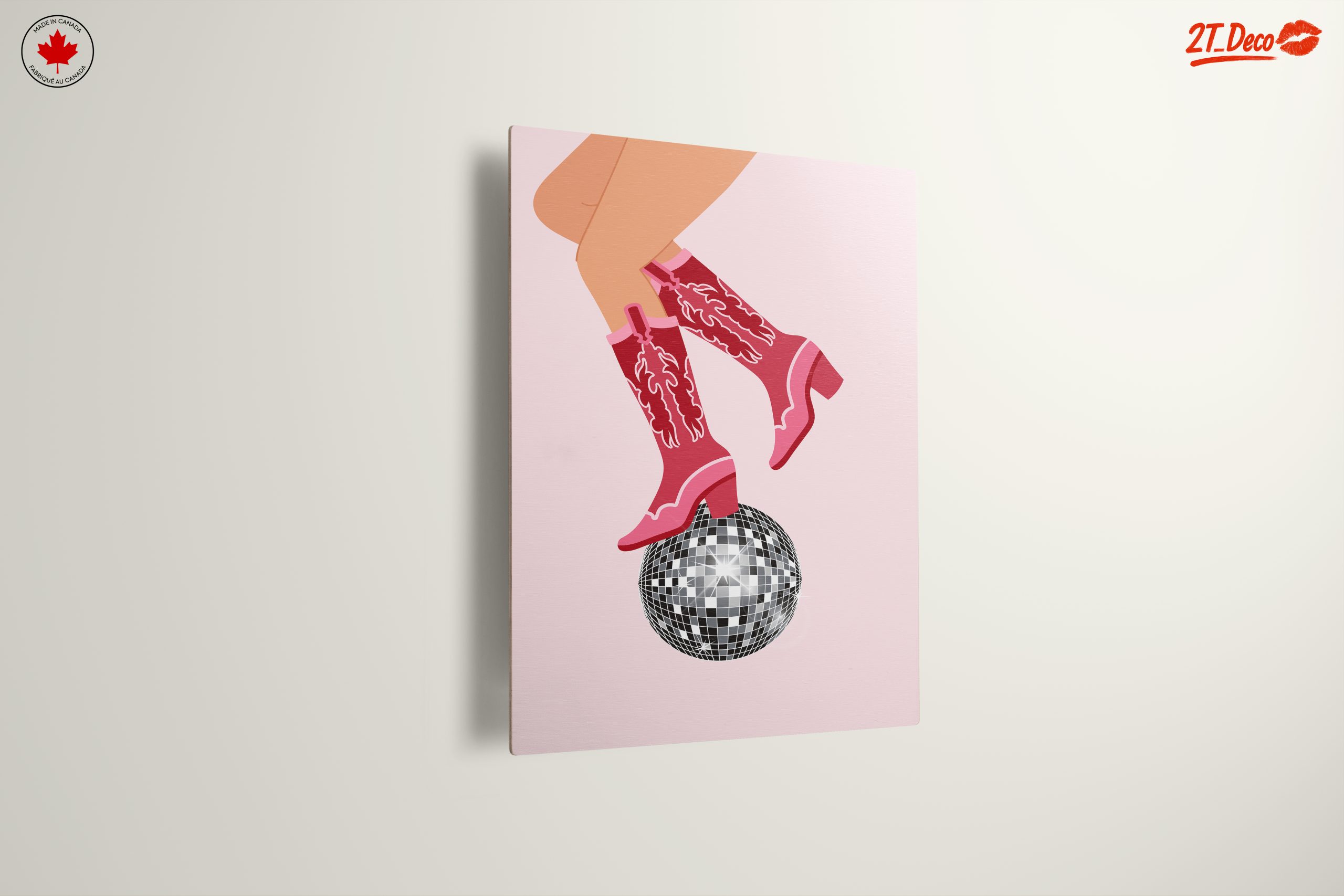 Stylish Boots on a Disco Ball - Image 13
