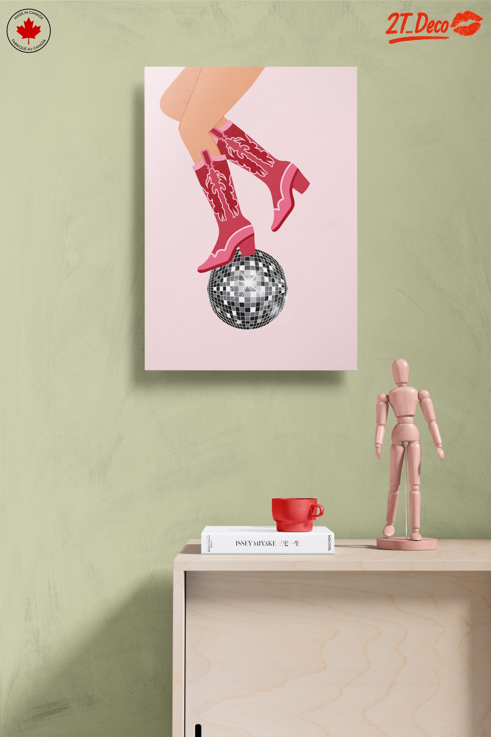 Stylish Boots on a Disco Ball - Image 14