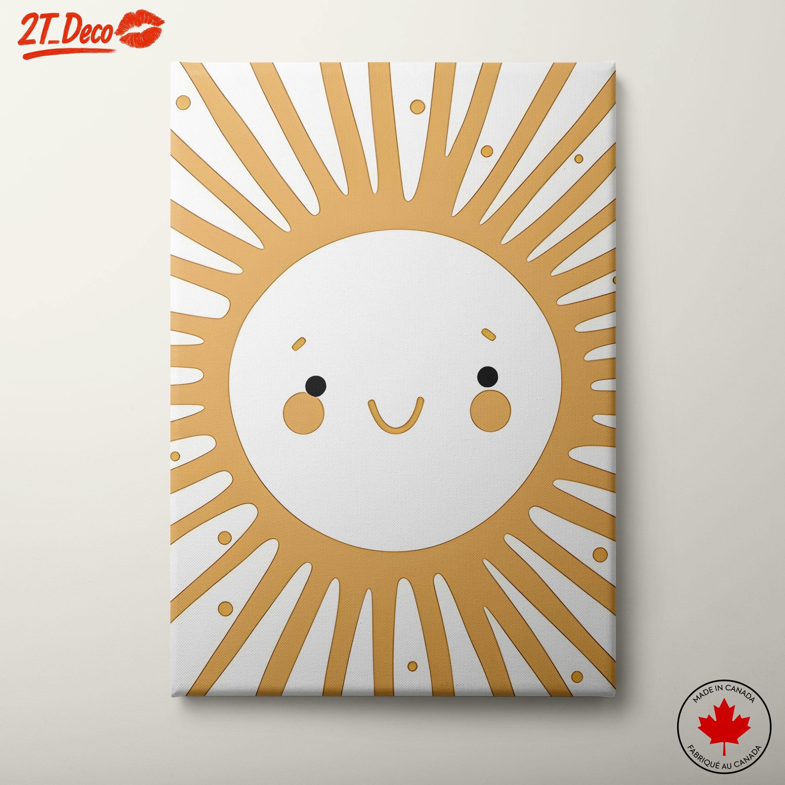 Cheerful Sun Character Art 2