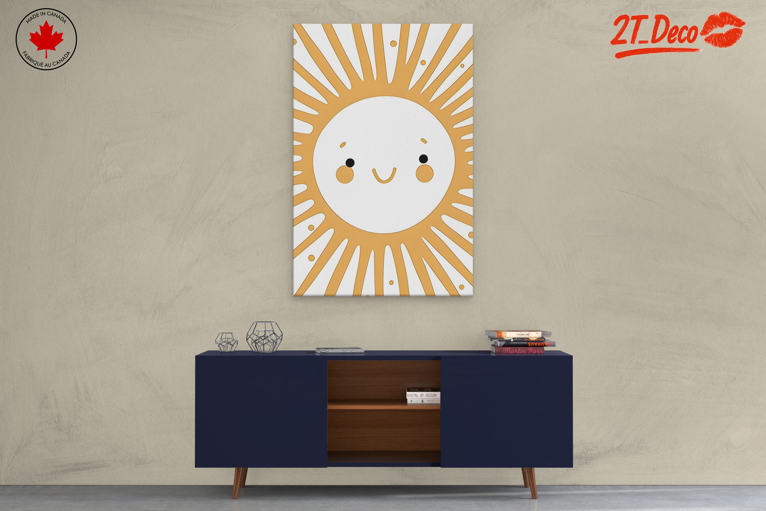 Cheerful Sun Character Art 2 - Image 3