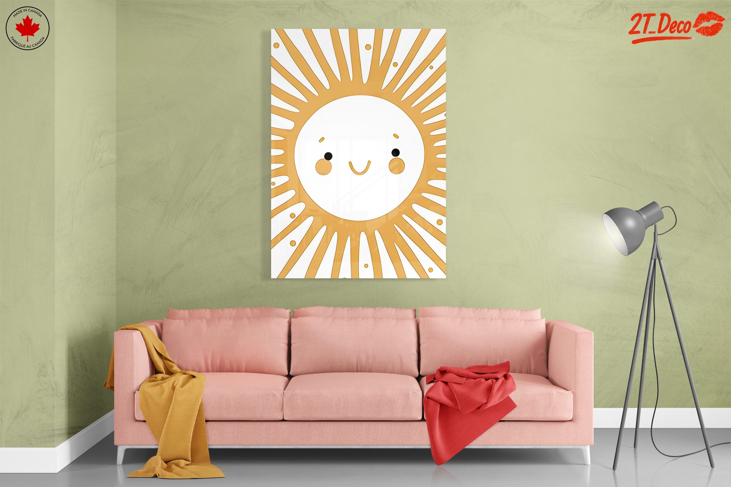 Cheerful Sun Character Art 2 - Image 7