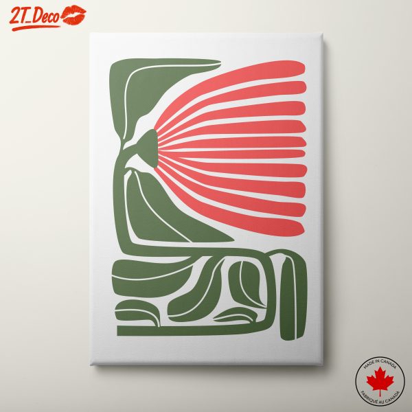 Stylized Abstract Floral Design