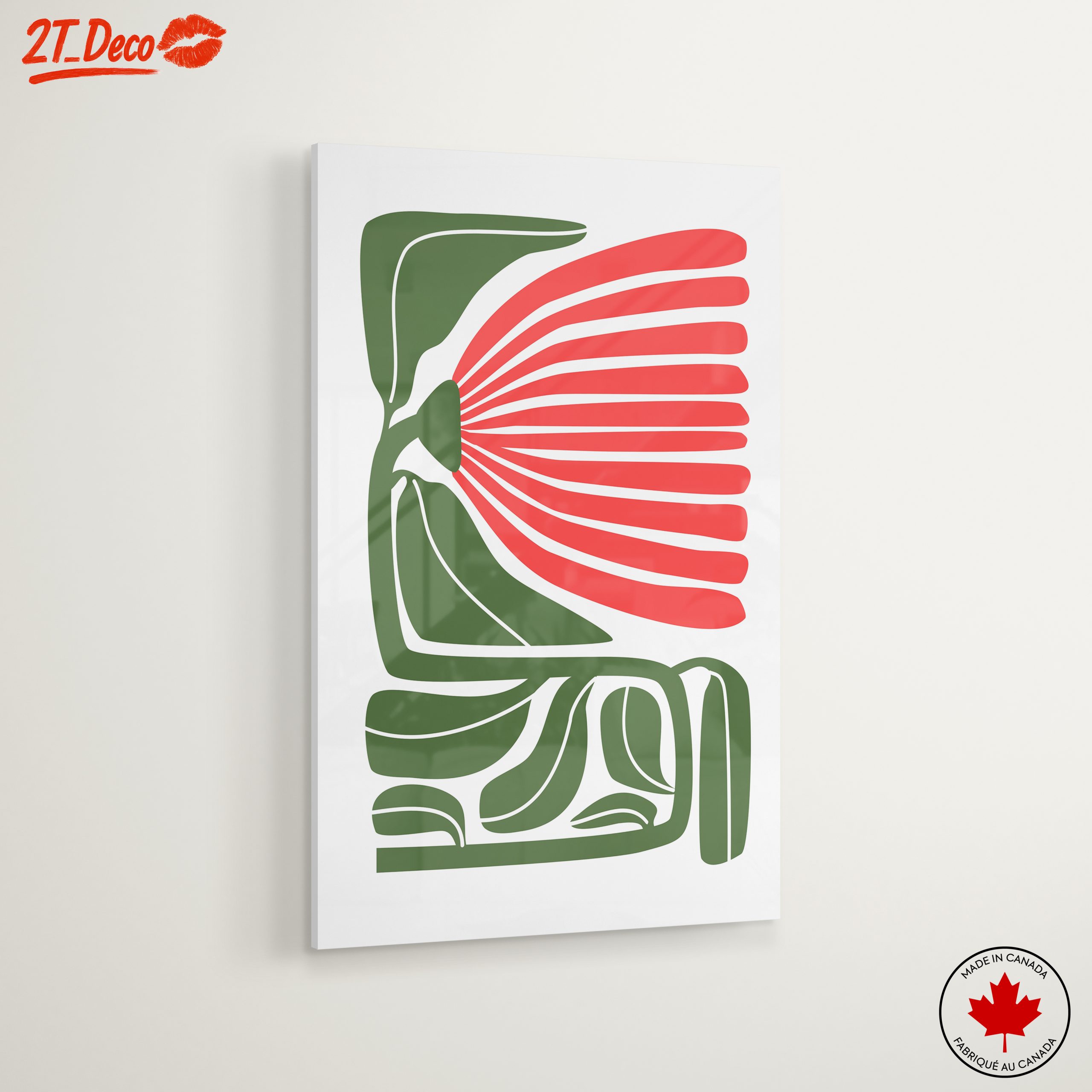 Stylized Abstract Floral Design - Image 6