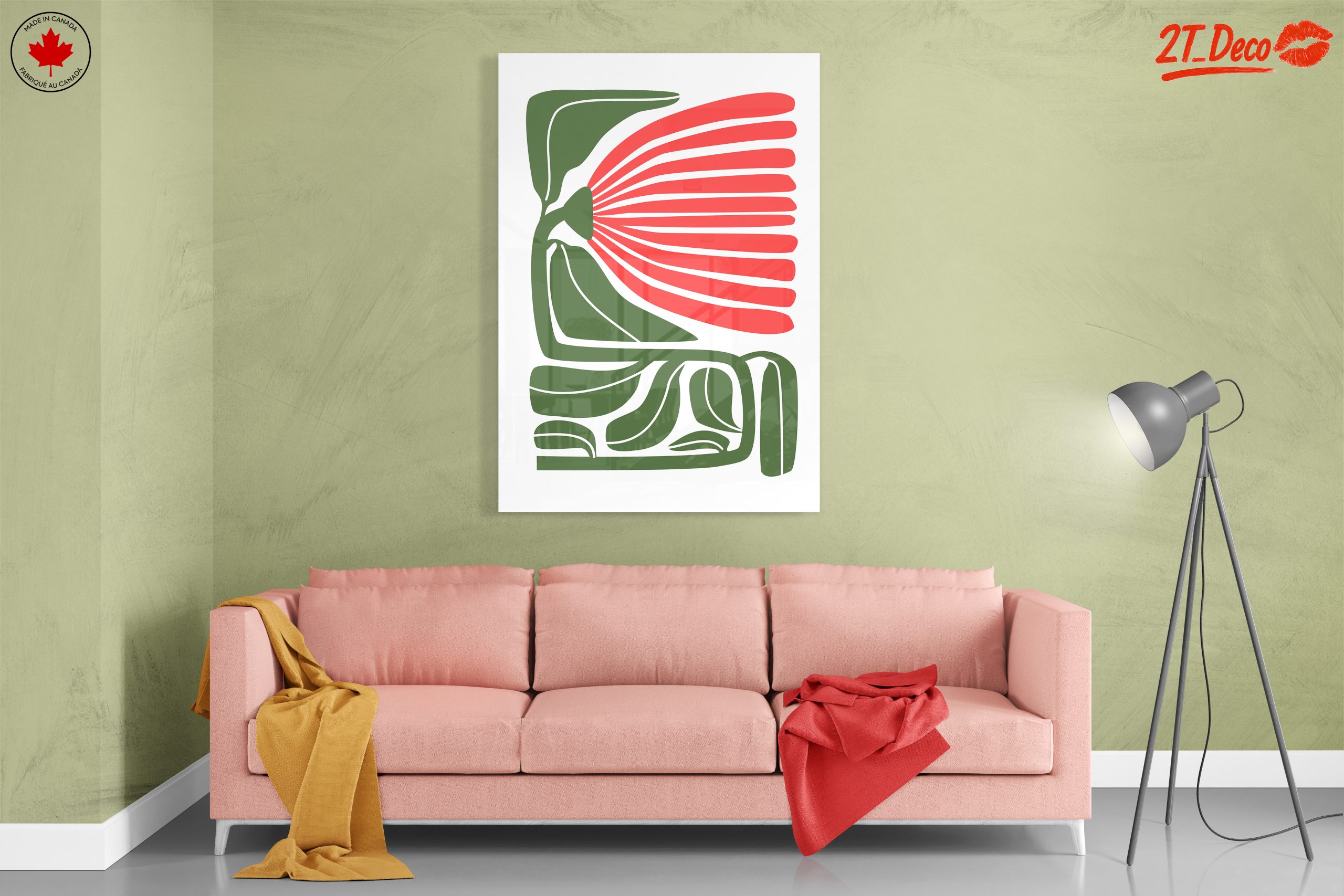 Stylized Abstract Floral Design - Image 7