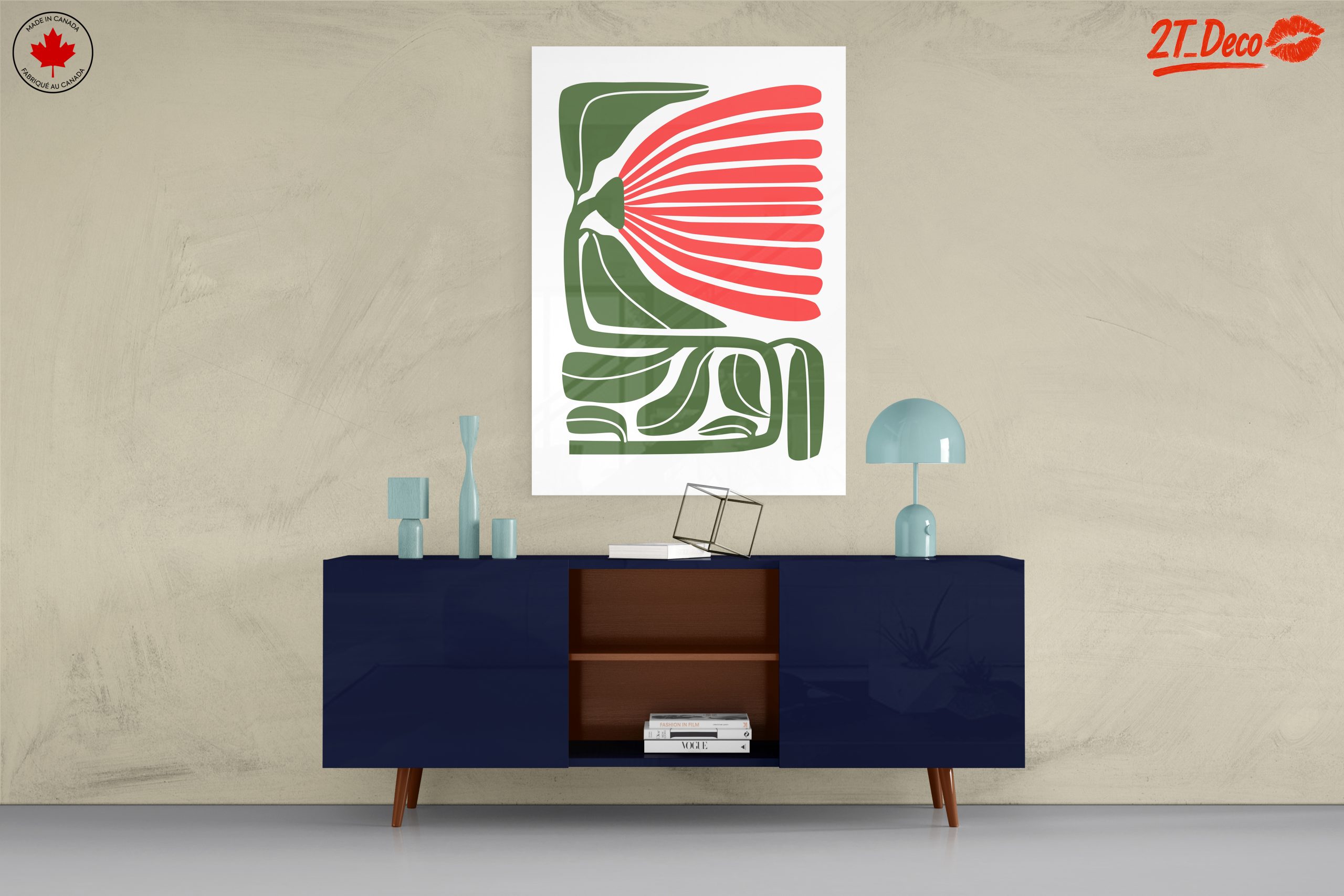 Stylized Abstract Floral Design - Image 8