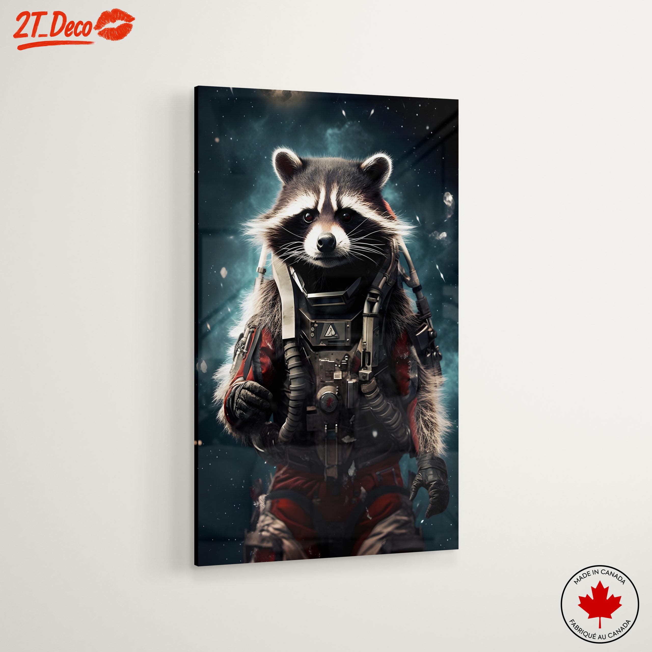 Raccoon Astronaut in Space - Image 6