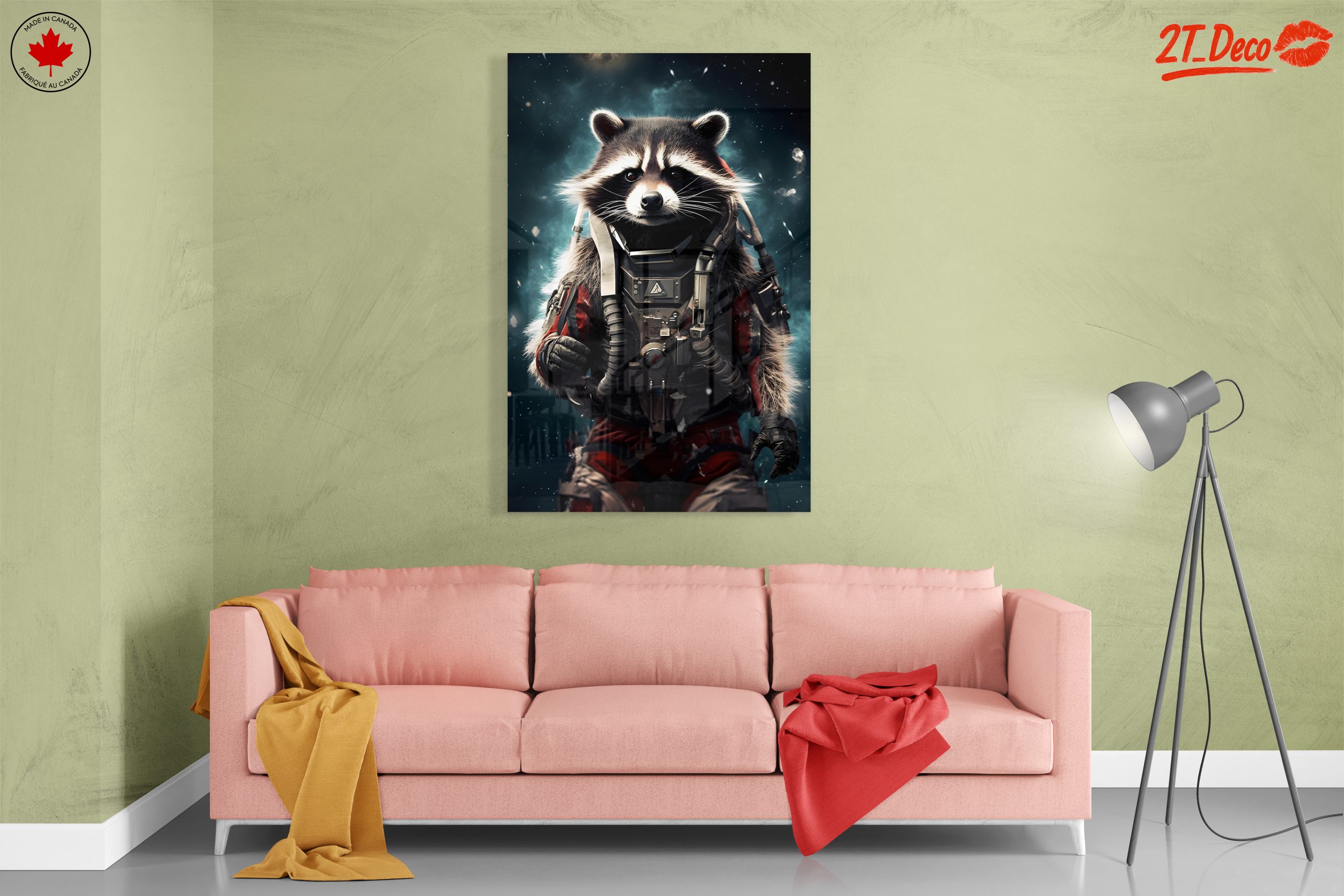 Raccoon Astronaut in Space - Image 7