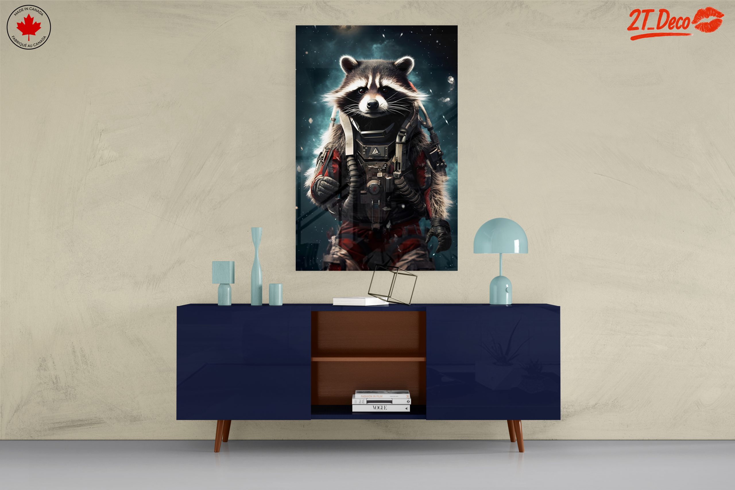 Raccoon Astronaut in Space - Image 8