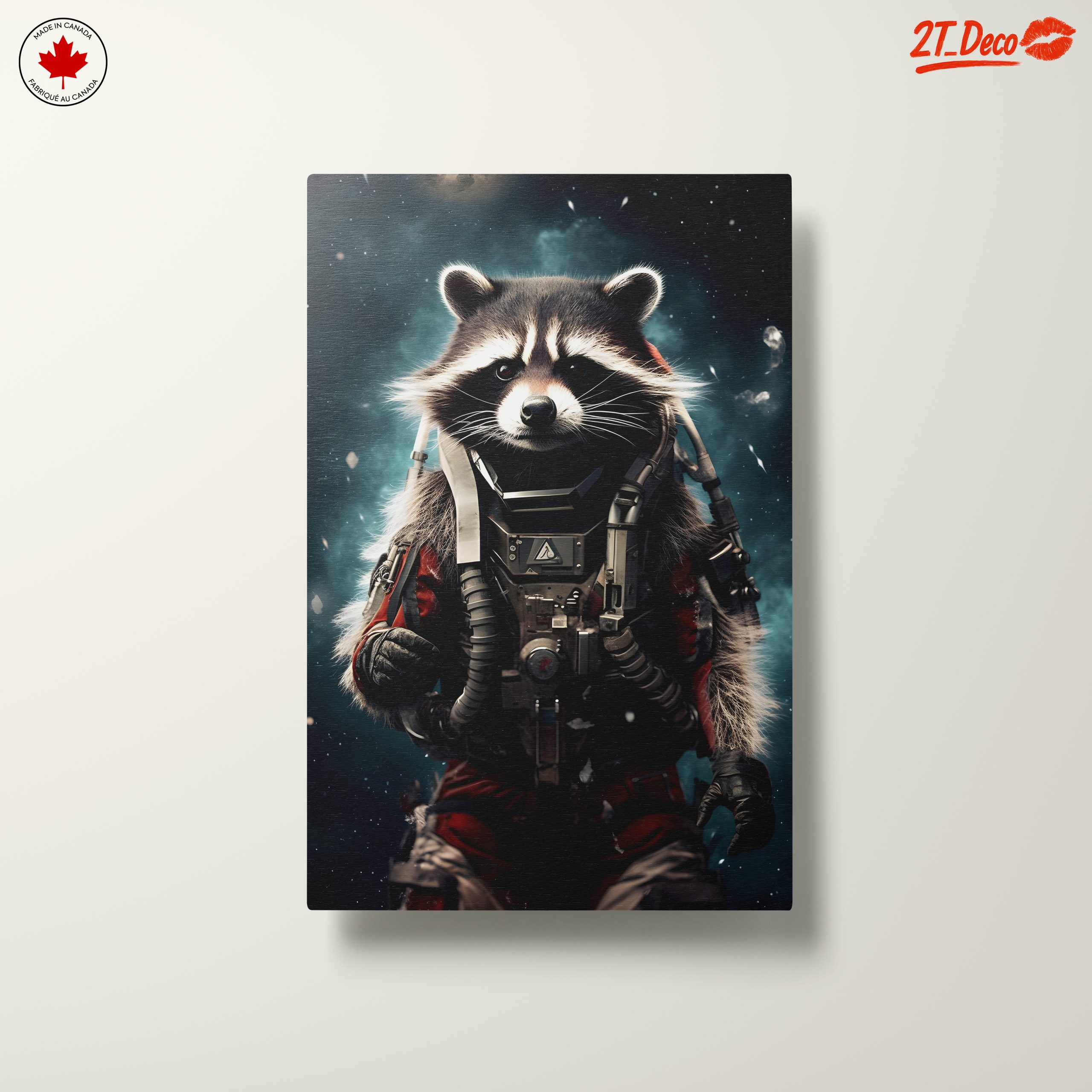 Raccoon Astronaut in Space - Image 10