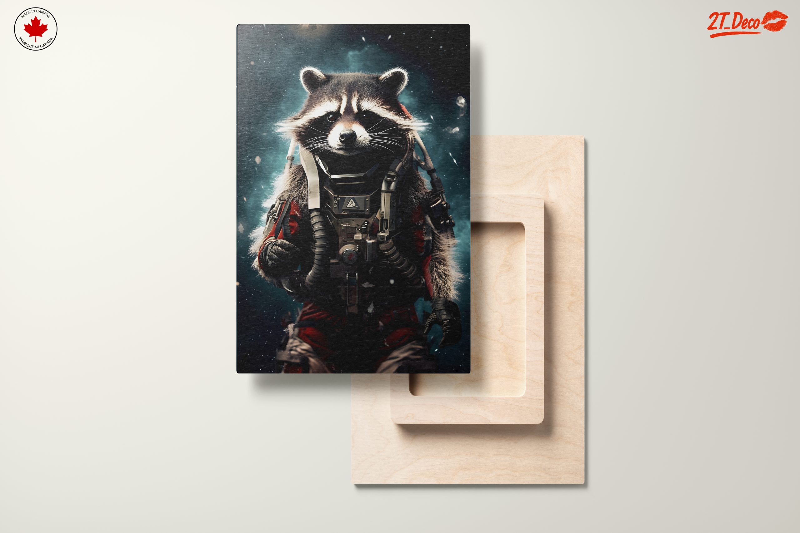 Raccoon Astronaut in Space - Image 11