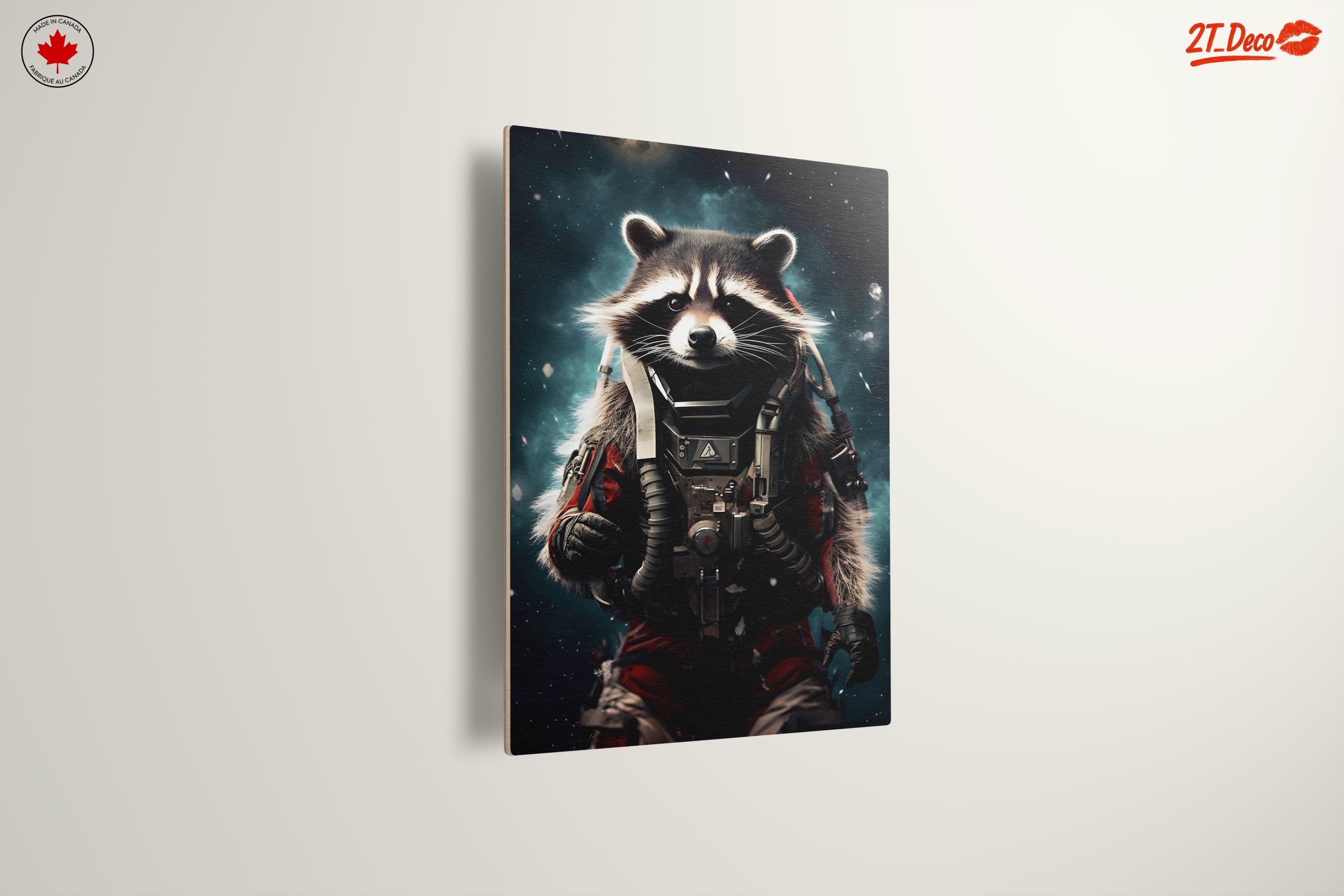Raccoon Astronaut in Space - Image 13