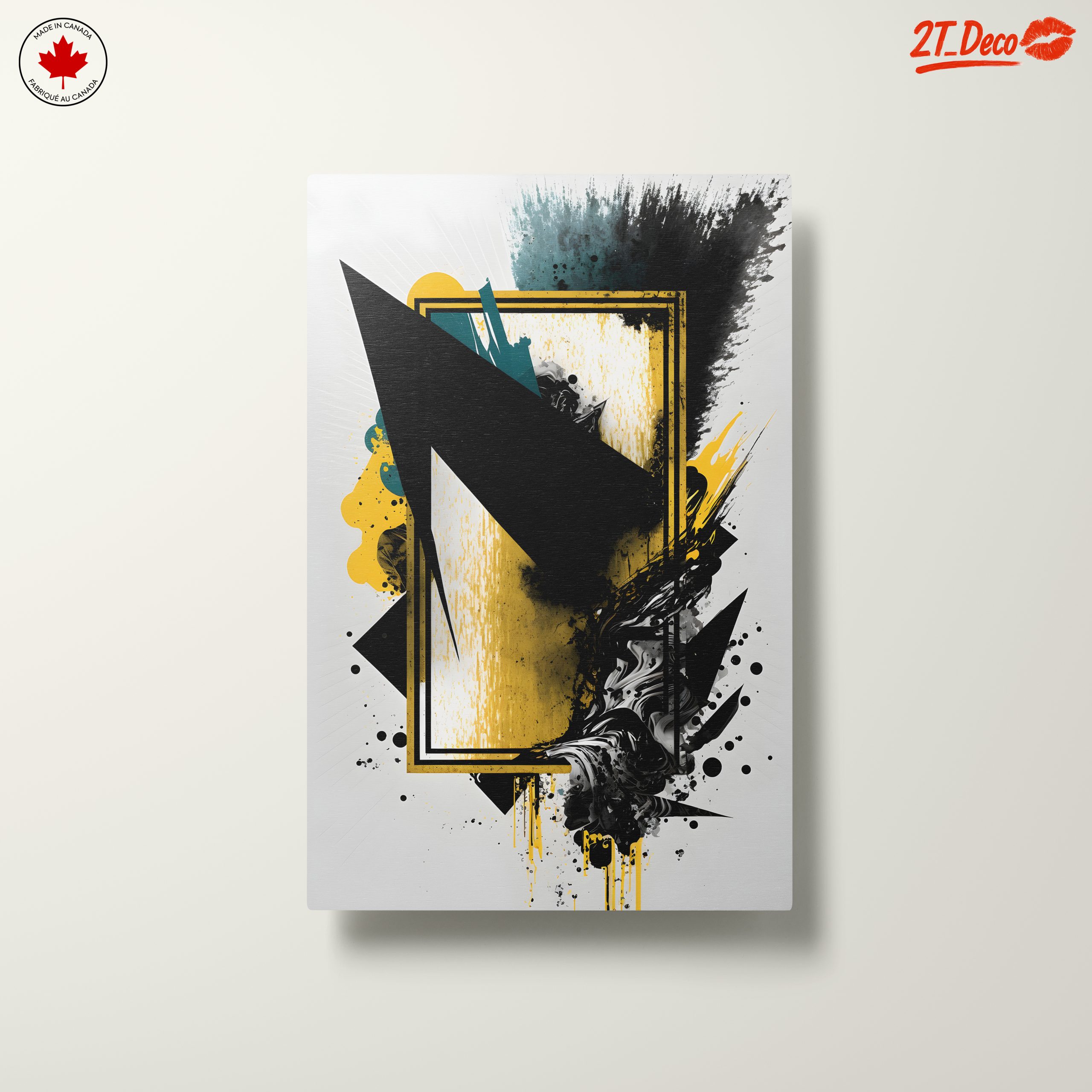 Striking Dynamic Abstract Art Piece - Image 10
