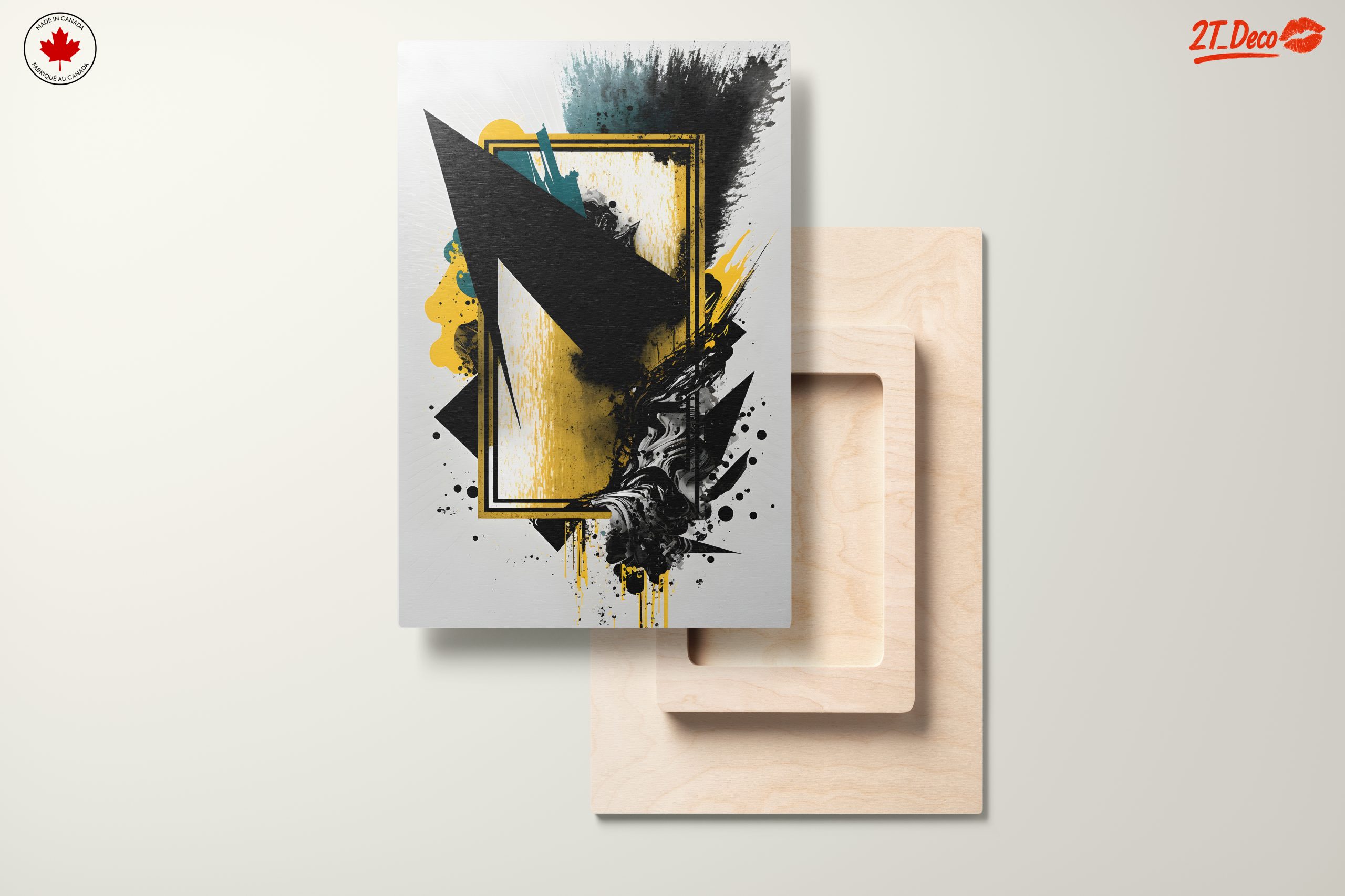 Striking Dynamic Abstract Art Piece - Image 11