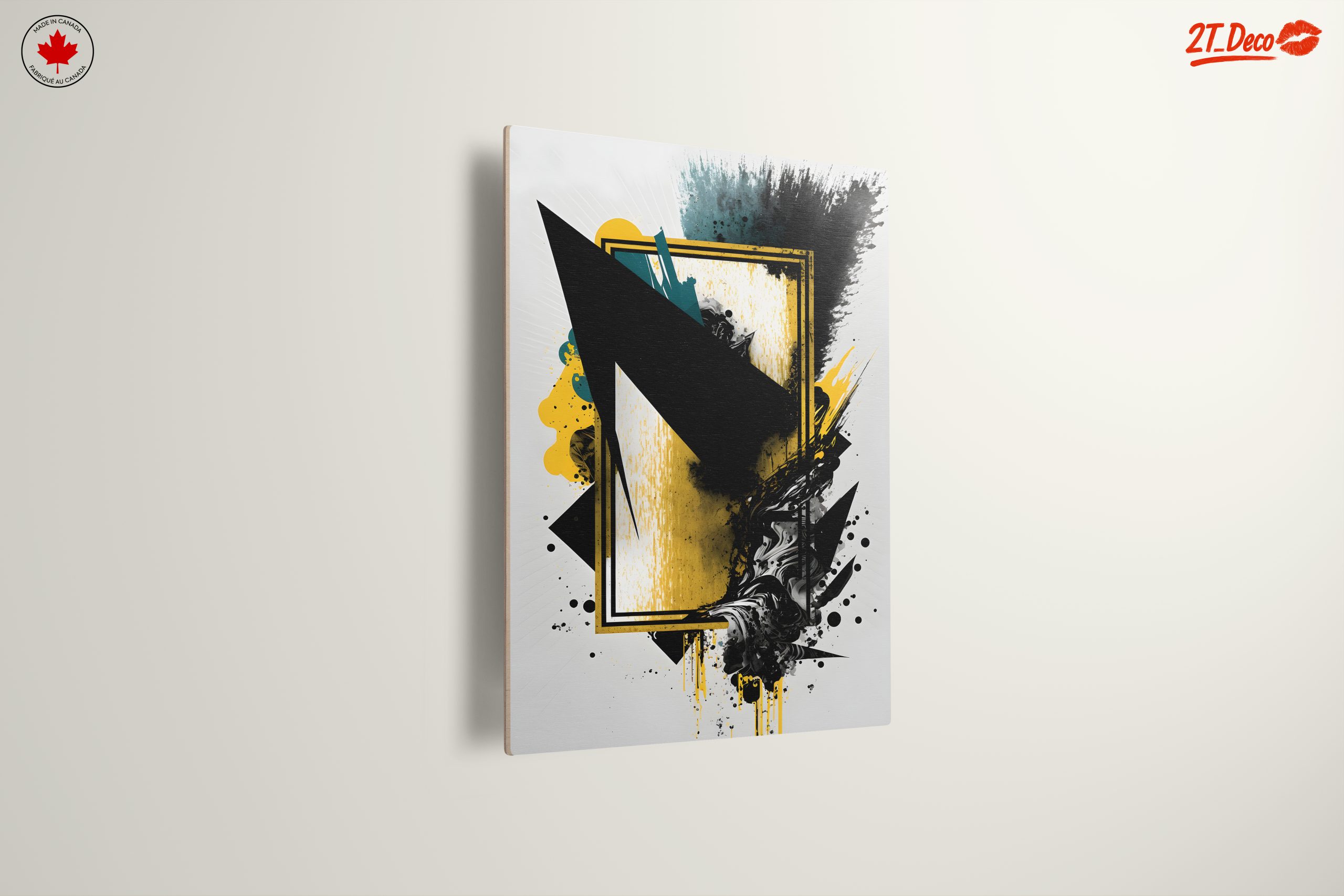 Striking Dynamic Abstract Art Piece - Image 13