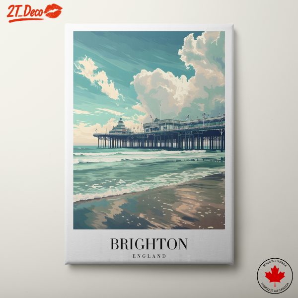 Brighton Coastal Urban Scene