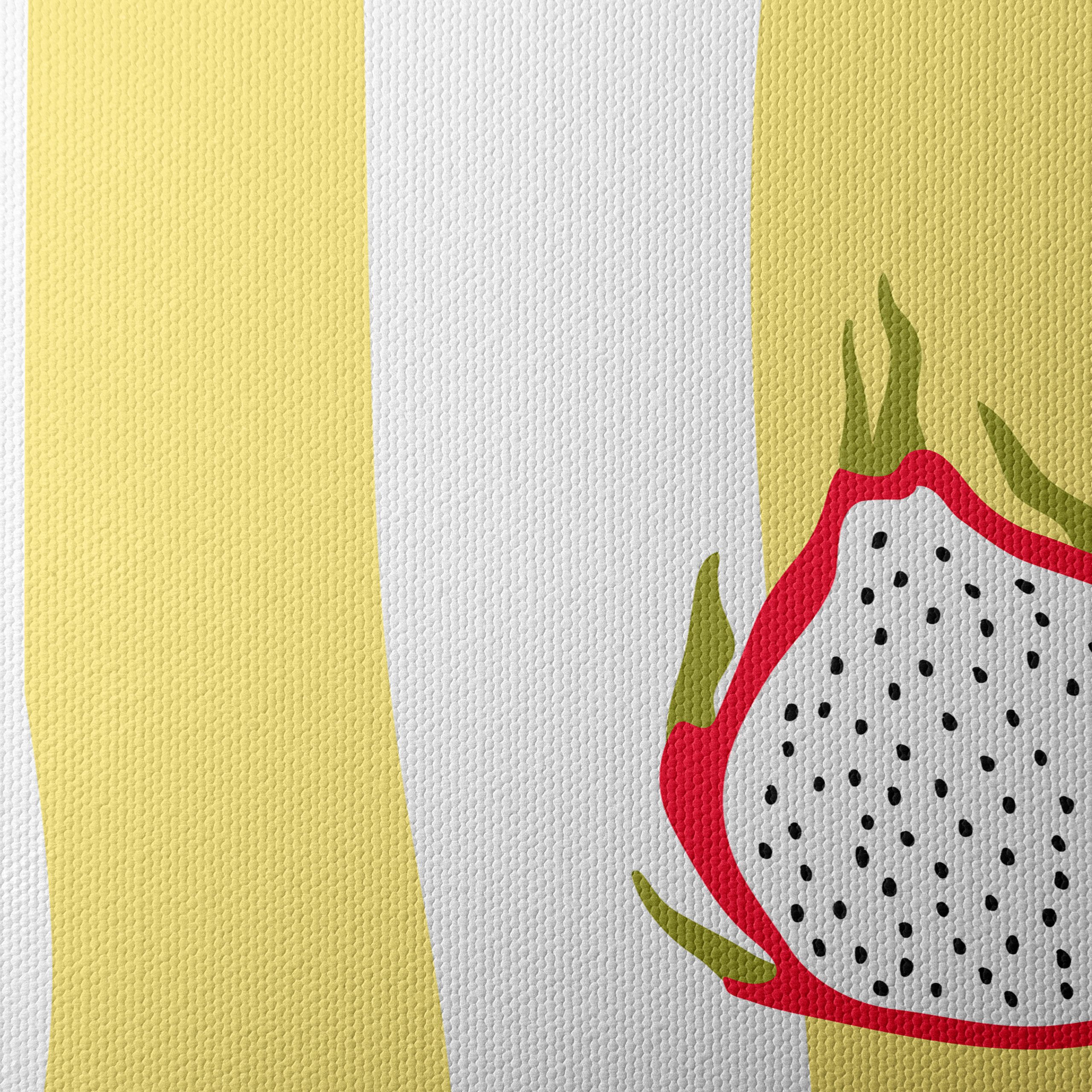 Stylized Dragon Fruit Abstract Art - Image 4