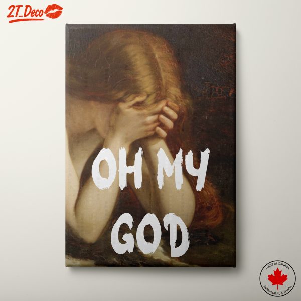 Emotive Contemporary Satirical Art Piece