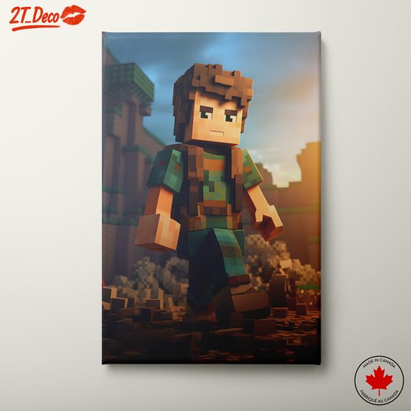Minecraft Character Adventure Art