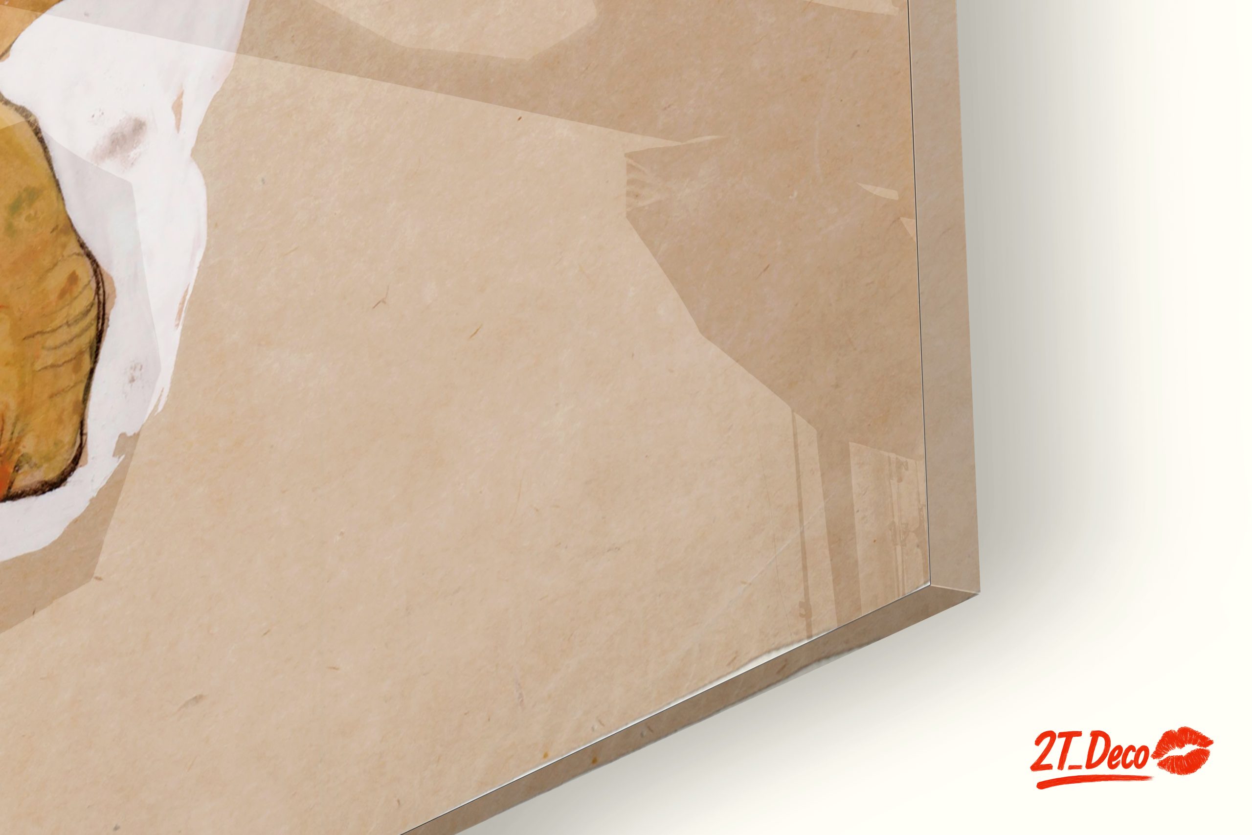 Stylized Figurative Artwork Featuring a Nude Woman - Image 9