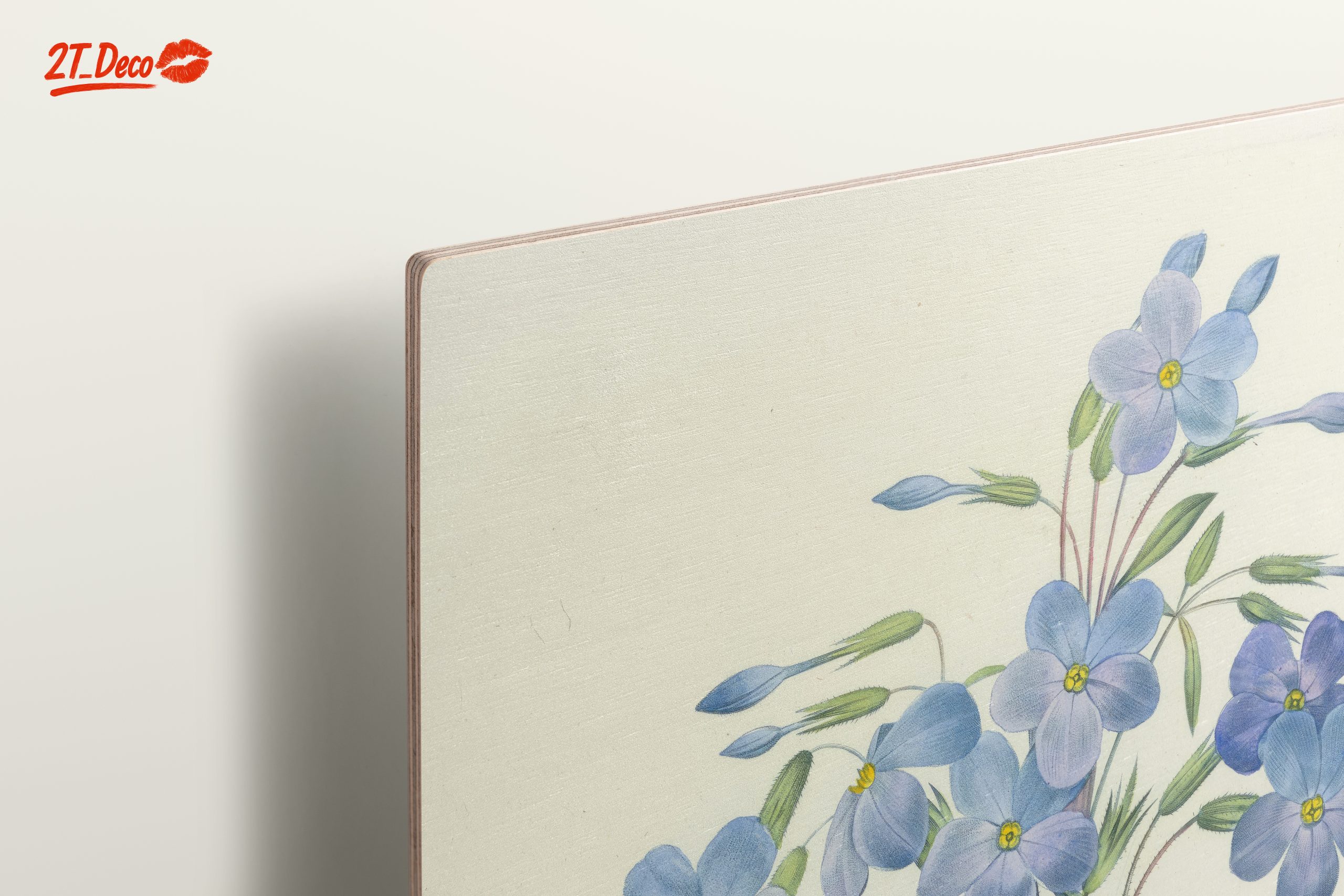 Delicate Blue Floral Botanical Art - Image 15