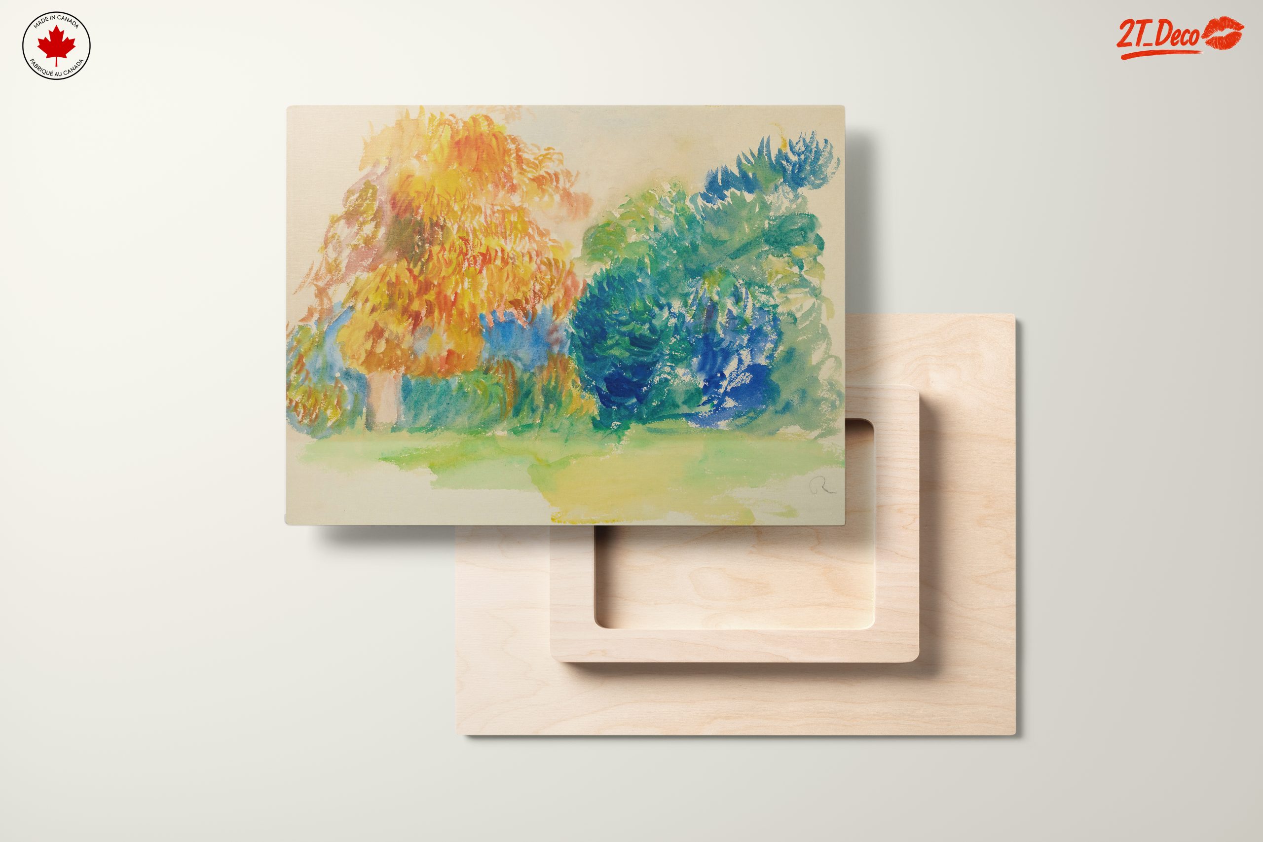 Vibrant Floral Landscape Art 7 - Image 11