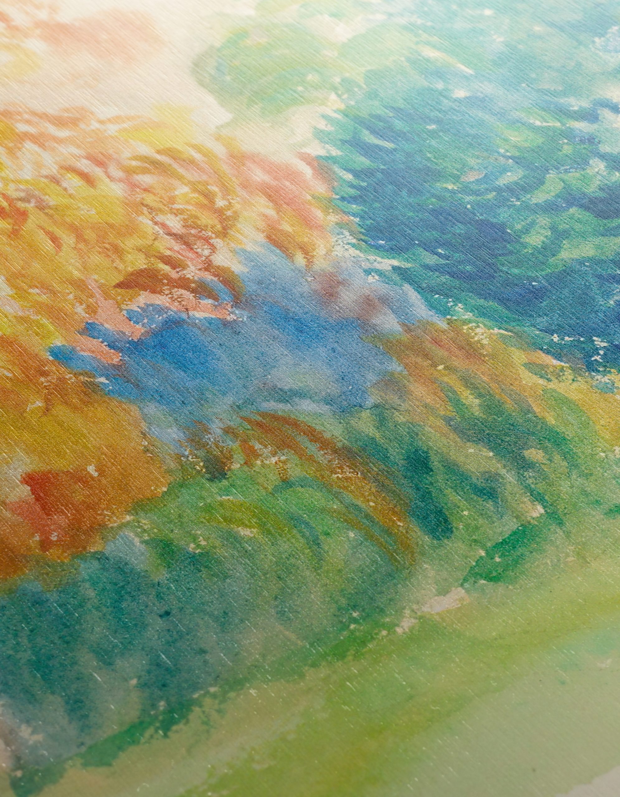 Vibrant Floral Landscape Art 7 - Image 12
