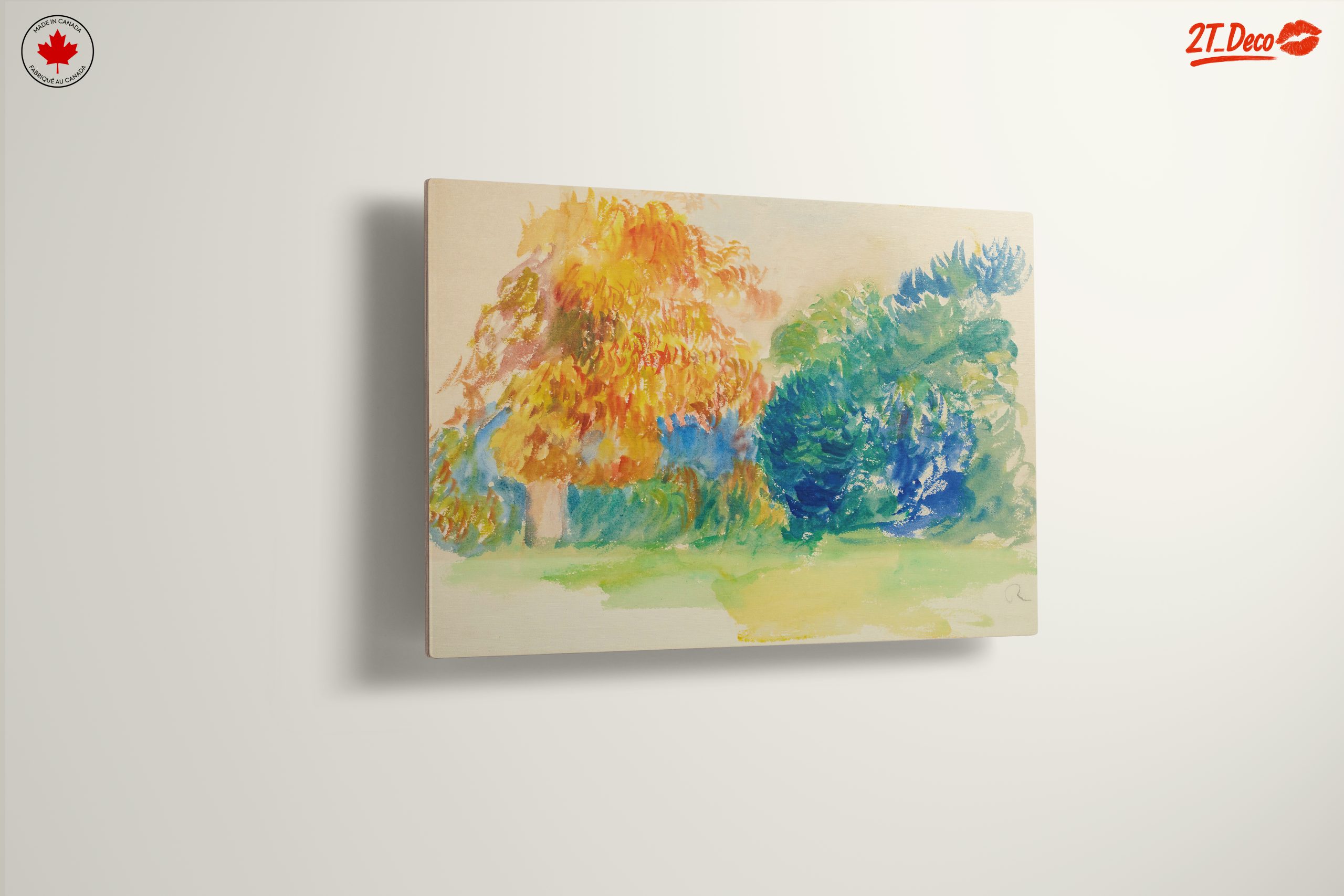 Vibrant Floral Landscape Art 7 - Image 13