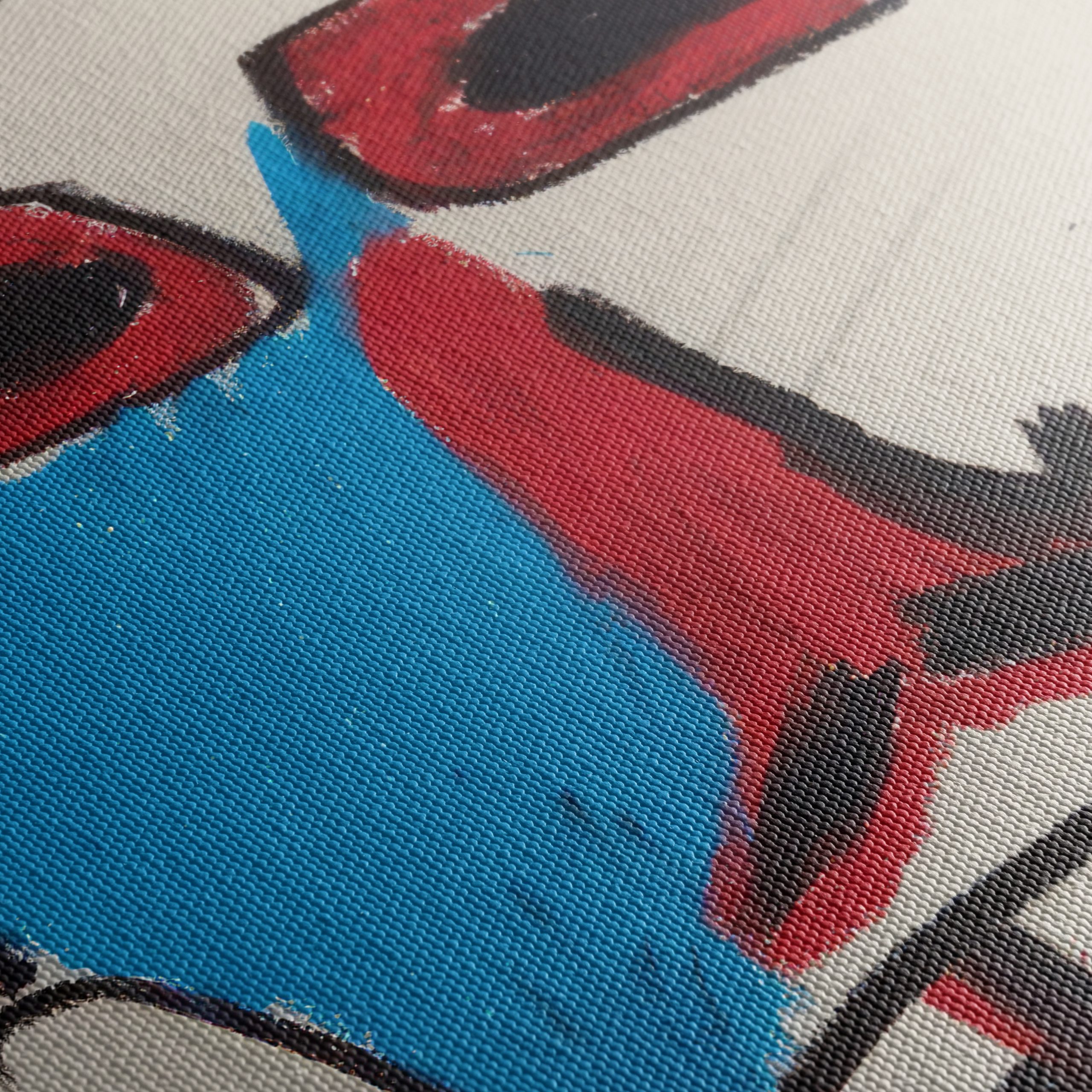 Vibrant Contemporary Abstract Portrait - Image 5