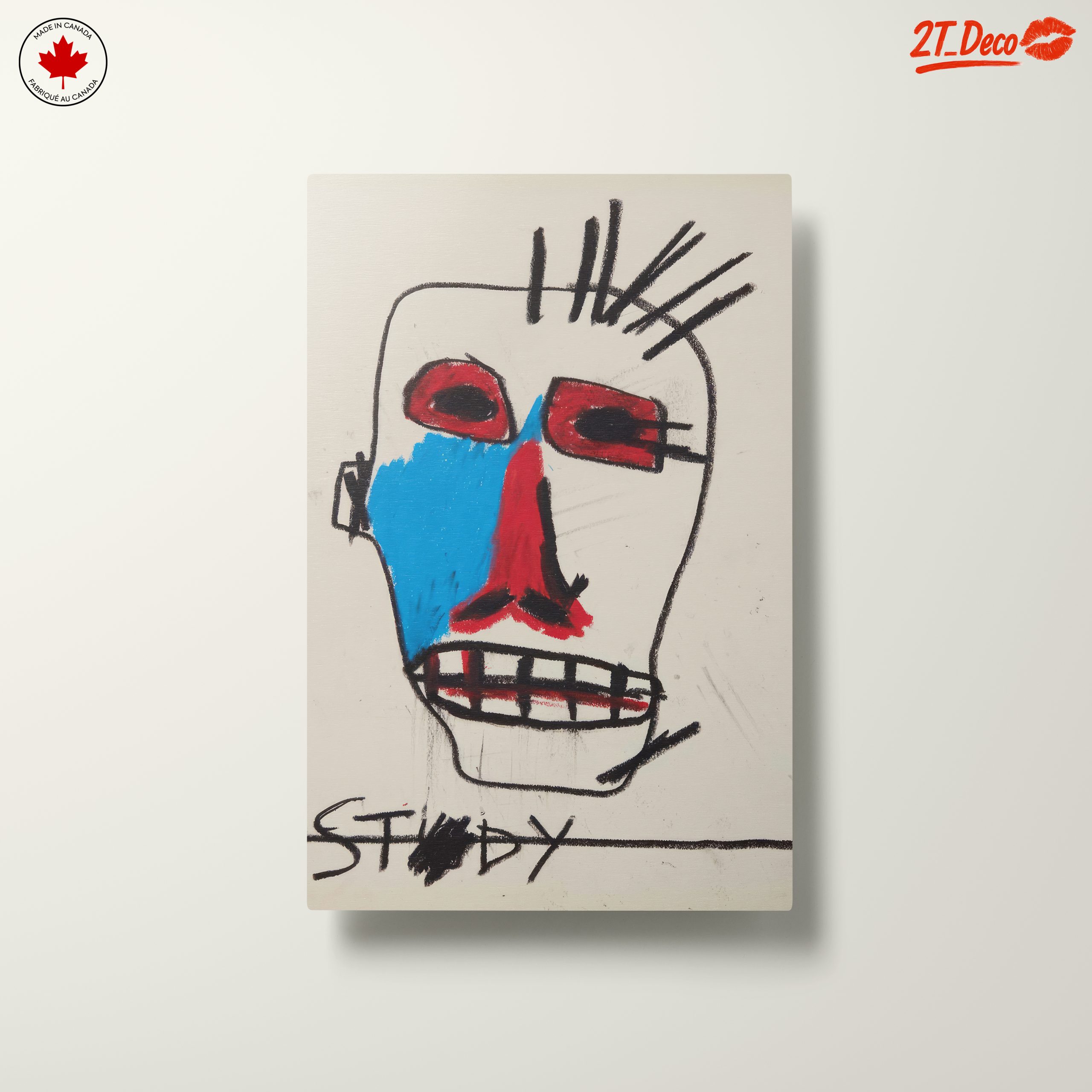 Vibrant Contemporary Abstract Portrait - Image 10