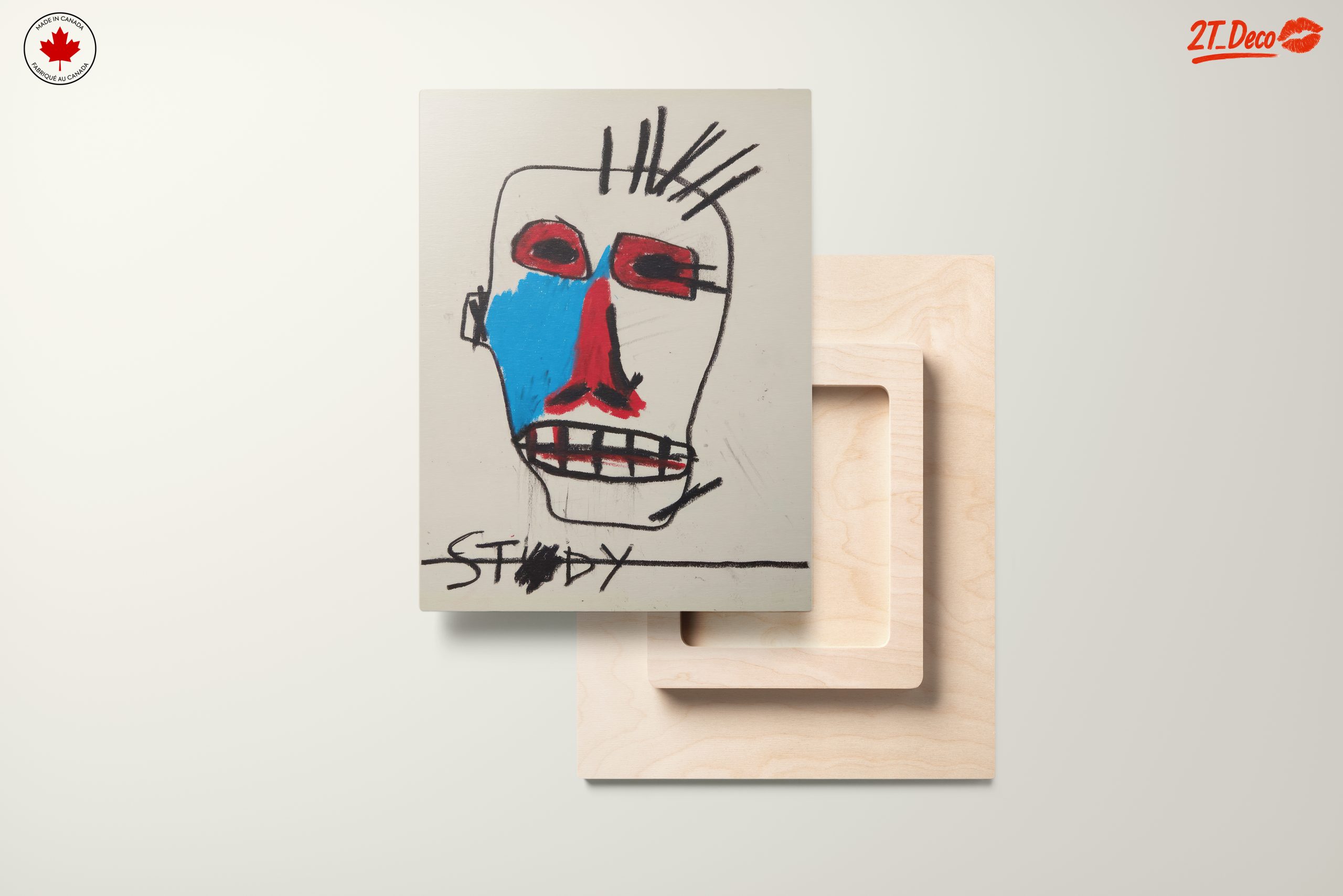 Vibrant Contemporary Abstract Portrait - Image 11