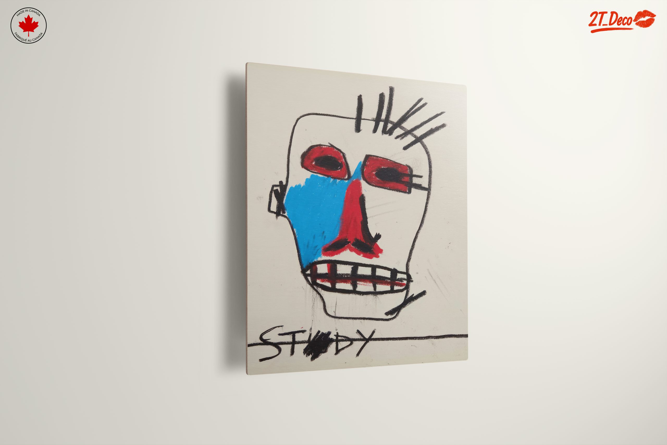 Vibrant Contemporary Abstract Portrait - Image 13