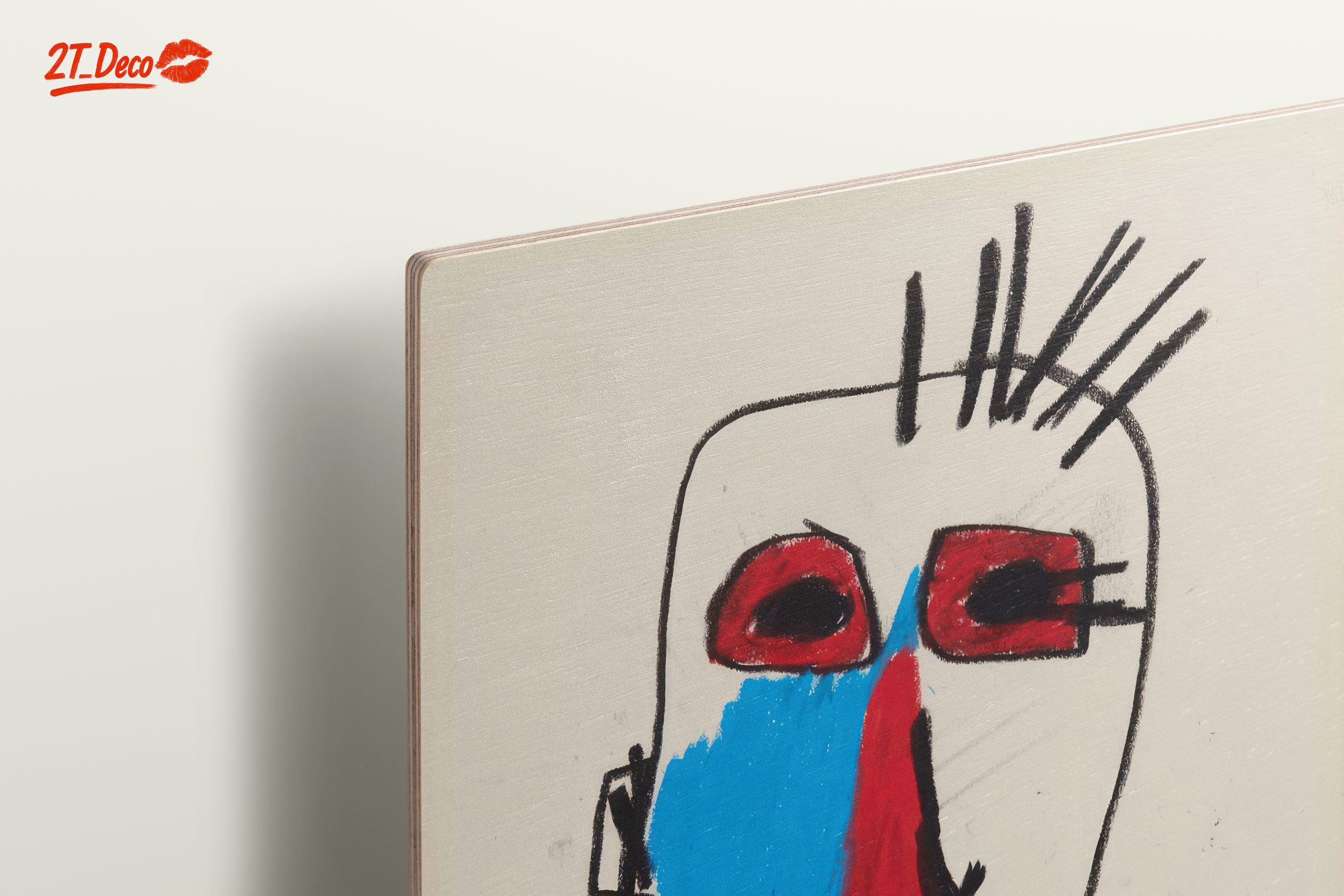 Vibrant Contemporary Abstract Portrait - Image 15