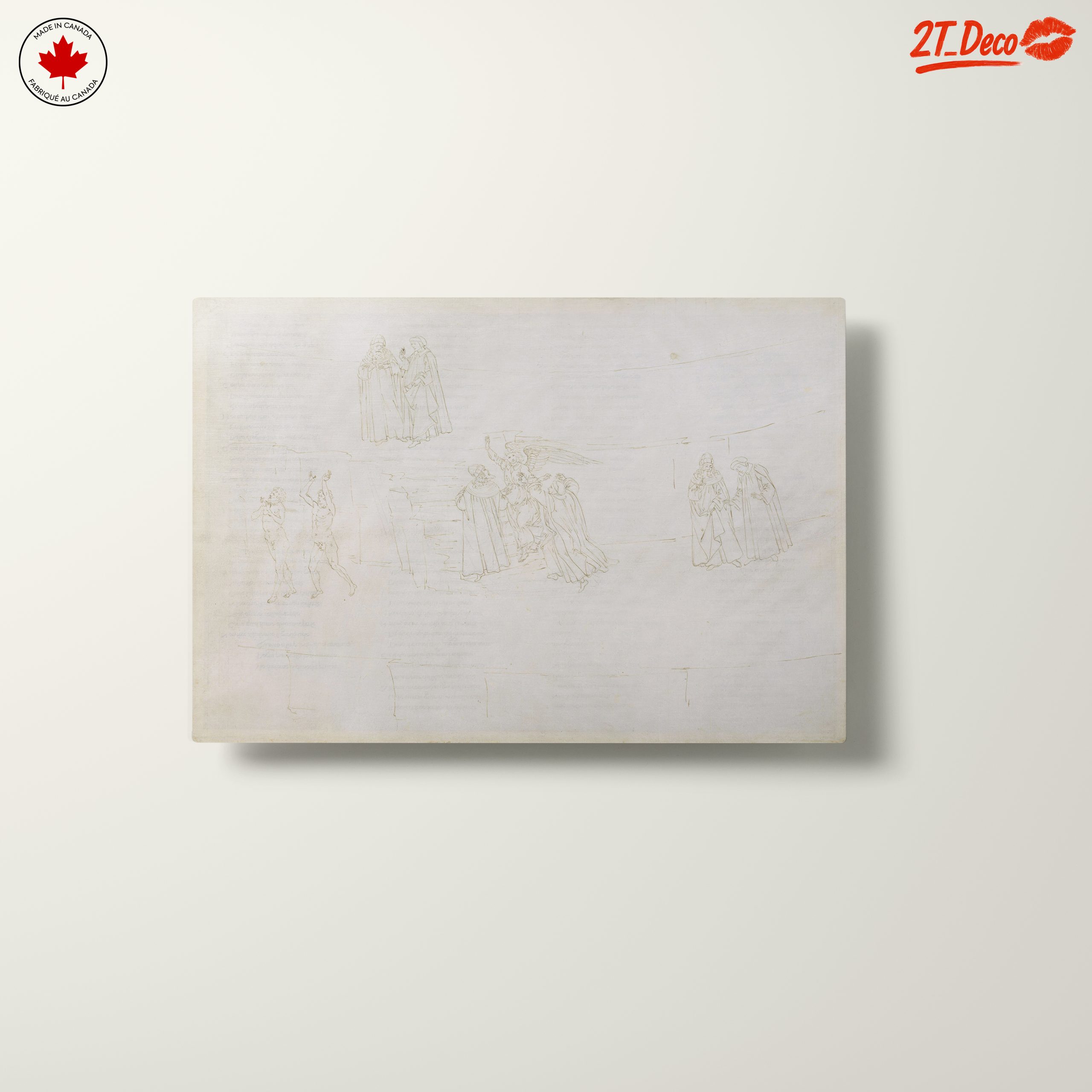 Classic Figure Sketch Artwork - Image 10