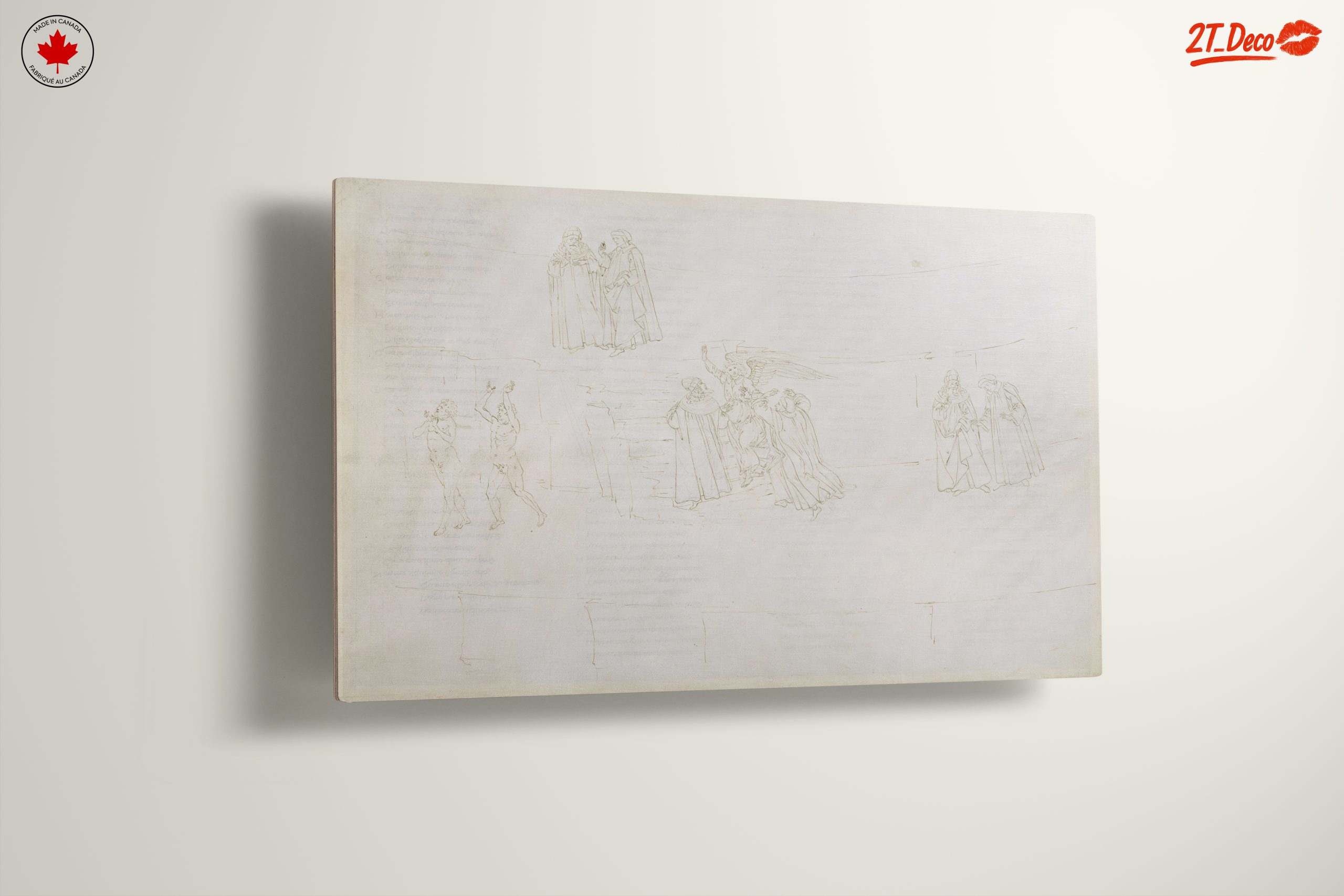 Classic Figure Sketch Artwork - Image 13