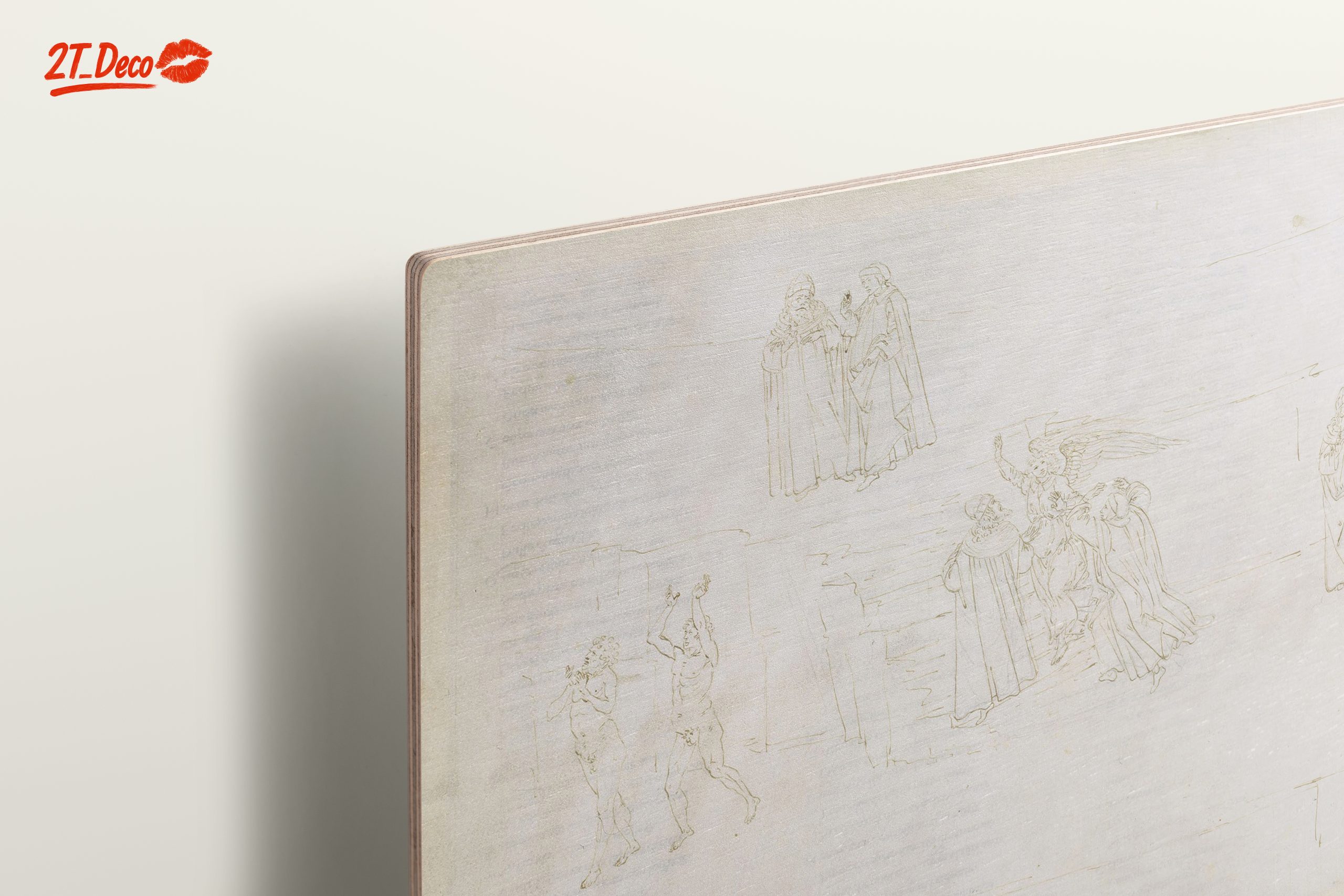 Classic Figure Sketch Artwork - Image 15
