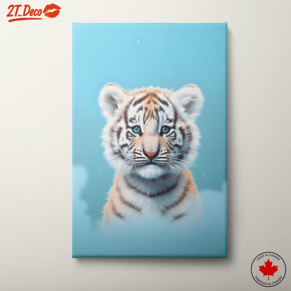 Adorable Young Tiger Portrait